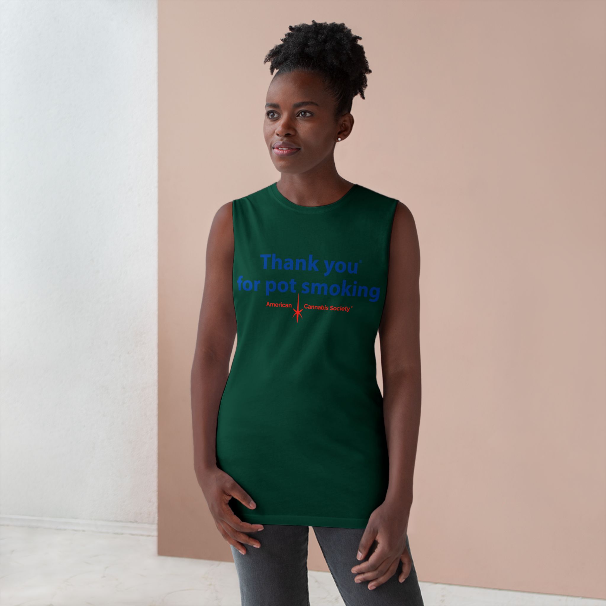 Thank You for Pot Smoking® Tank Top | ACS® Approved | THC Factor - Image 28