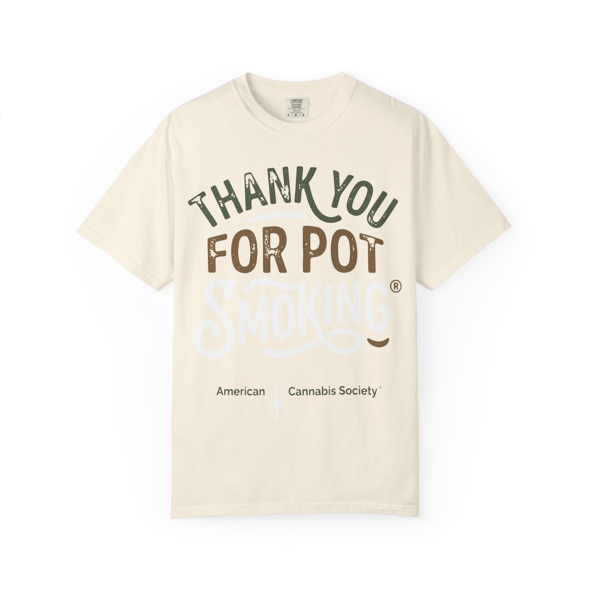 Thank You For Pot Smoking® T-Shirt — Cannabis Appreciation Graphic Tee - Image 9