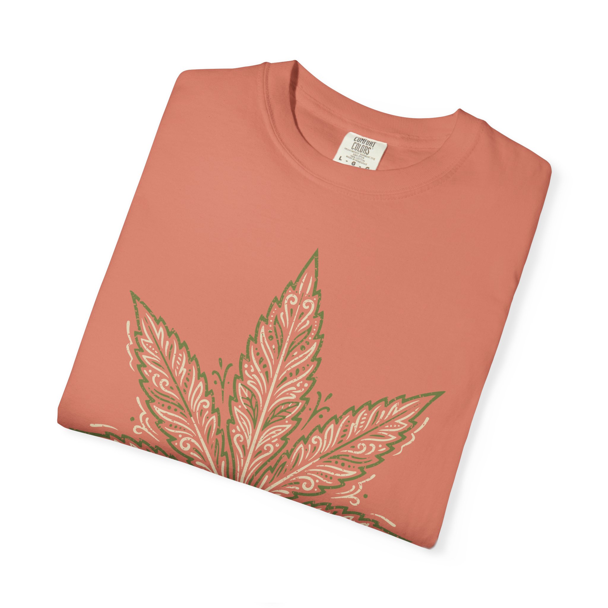 Cannabis Leaf Graphic T-Shirt – American Cannabis Society® Minimal Tee - Image 7
