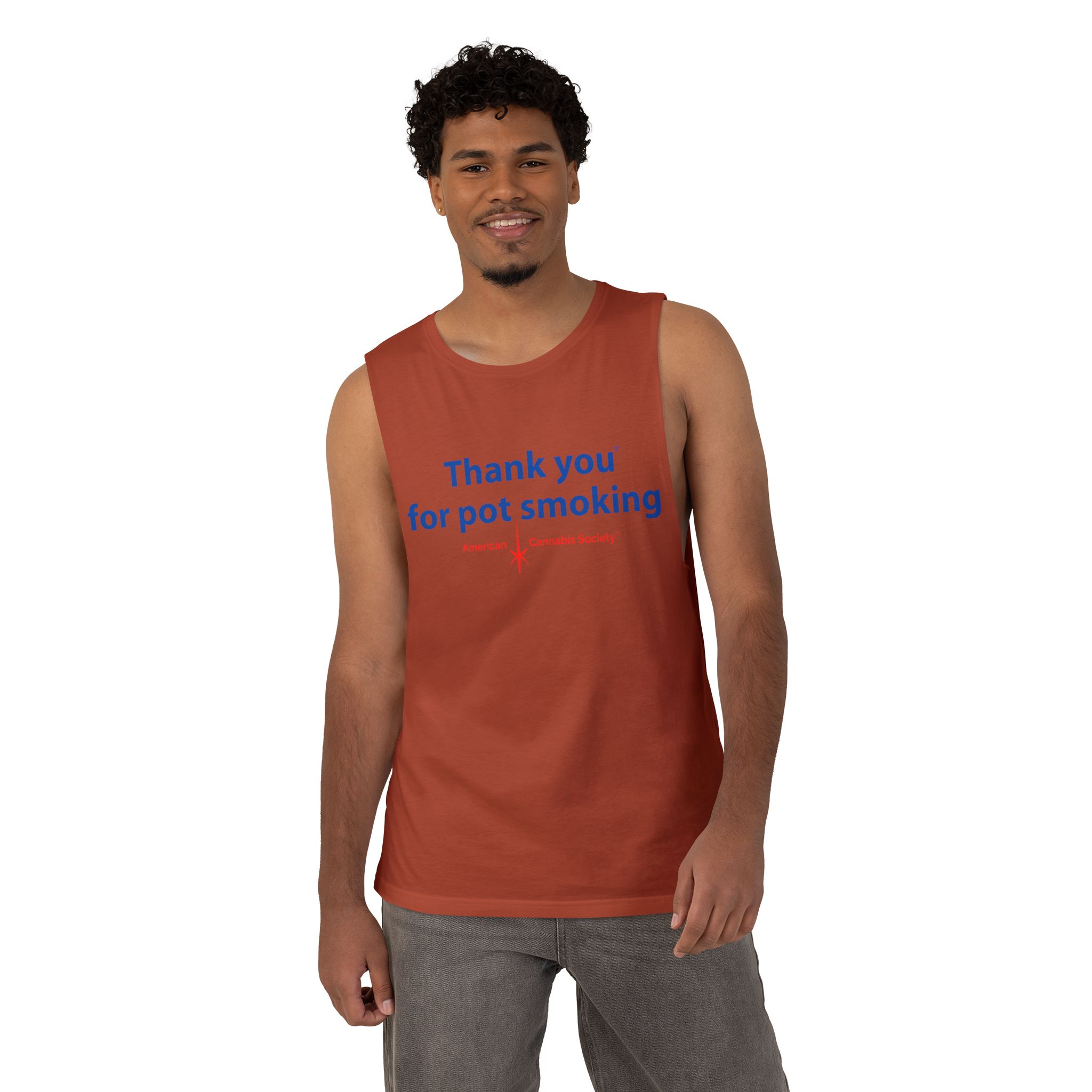 Thank You for Pot Smoking® Tank Top | ACS® Approved | THC Factor - Image 7