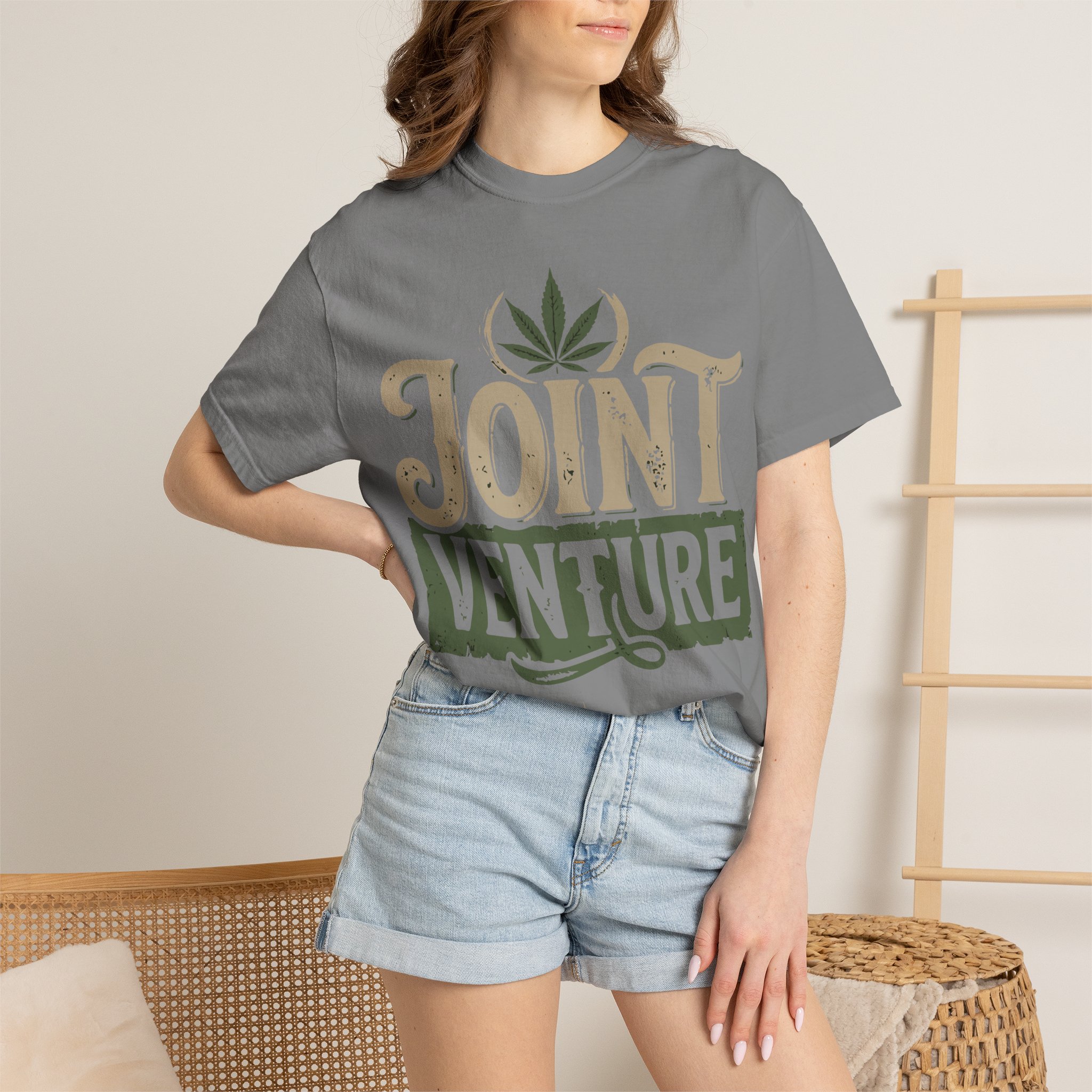 American Cannabis Society® Joint Venture T-Shirt — Cannabis Leaf Vintage Graphic Tee - Image 36