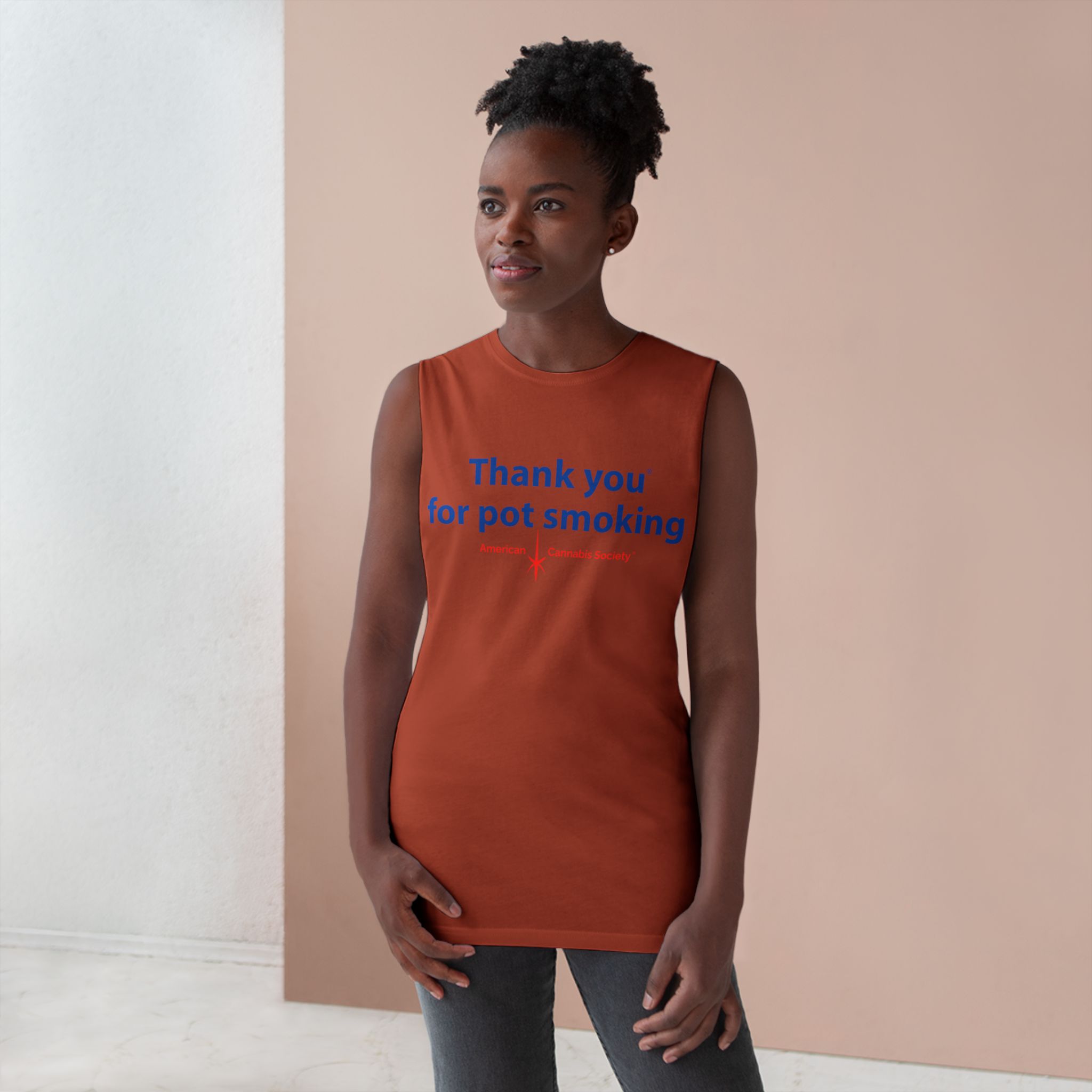 Thank You for Pot Smoking® Tank Top | ACS® Approved | THC Factor - Image 8