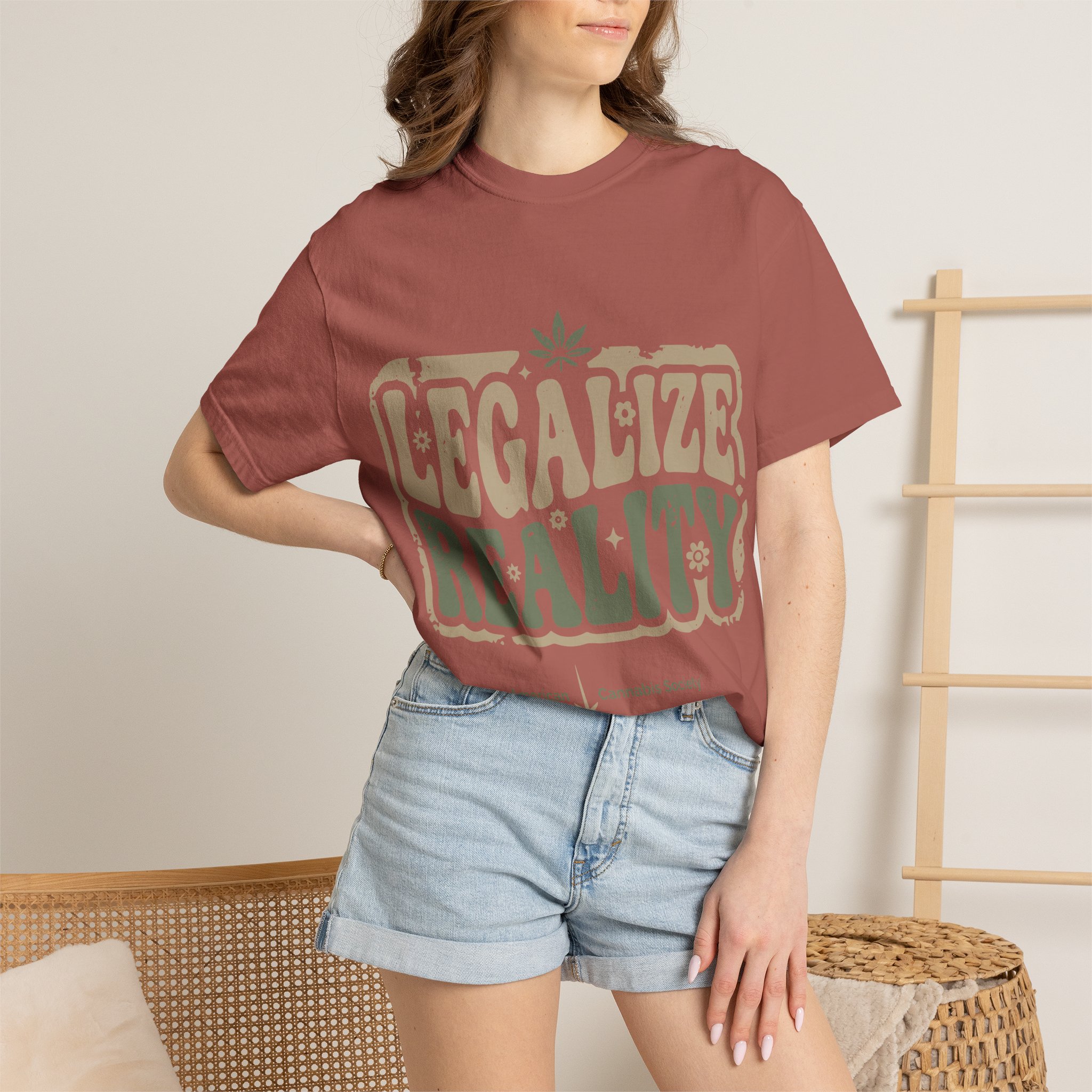 American Cannabis Society® “Legalize Reality” T-Shirt — Retro Cannabis Advocacy Graphic Tee - Image 64