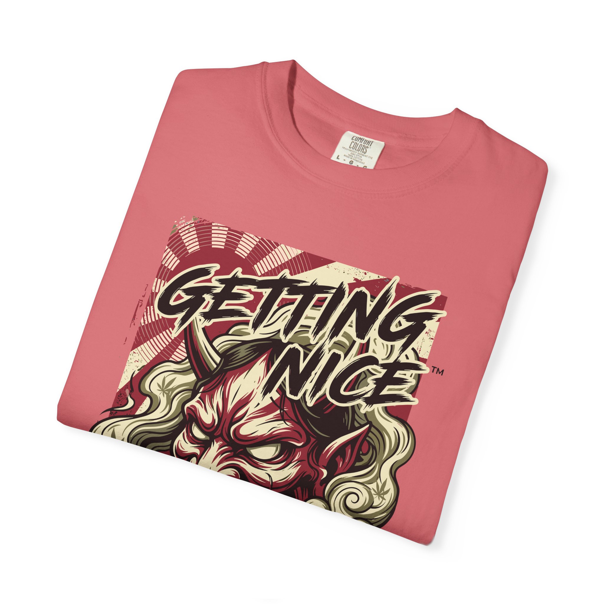 Getting Nice™ Oni Graphic T-Shirt — Japanese Demon Streetwear Tee - Image 47