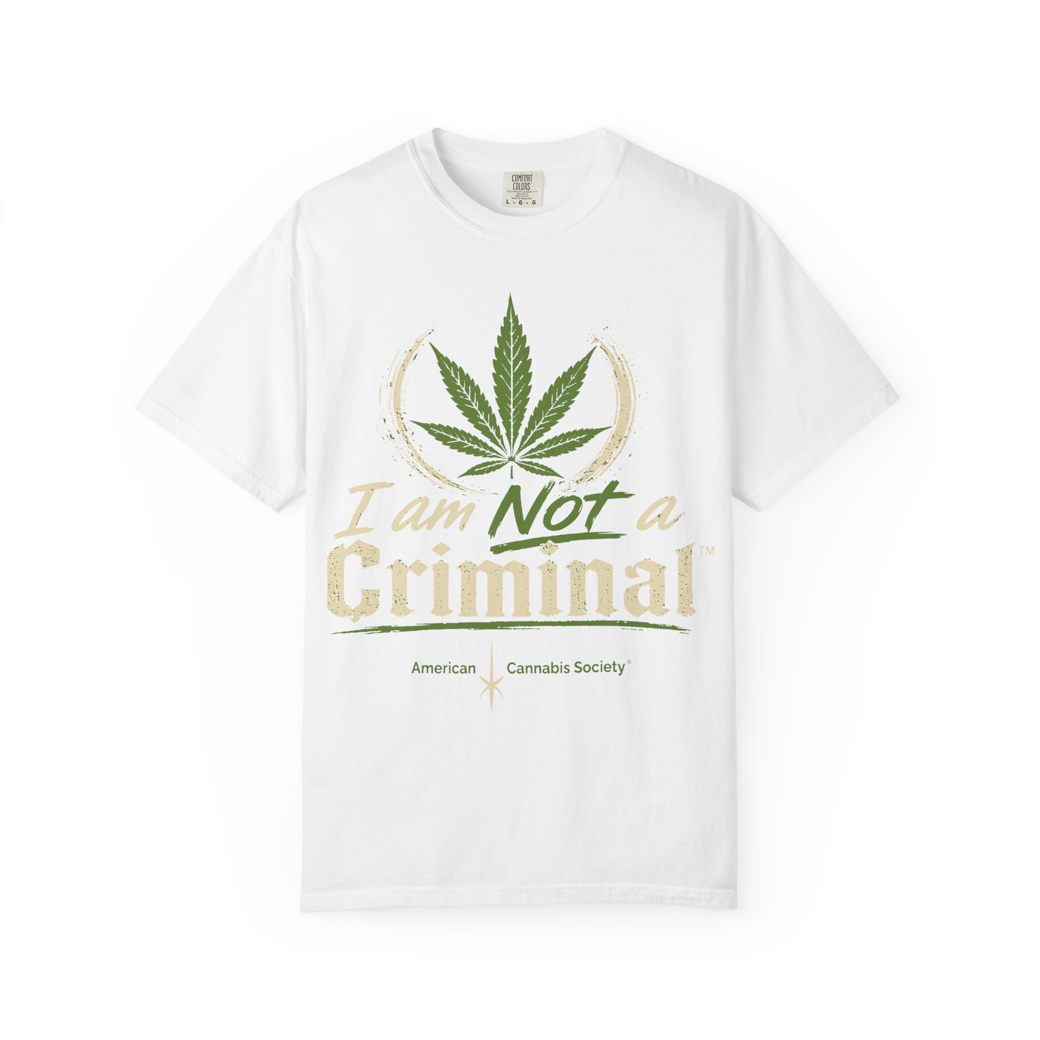 I Am Not a Criminal® Tee | ACS® Approved | THC Factor