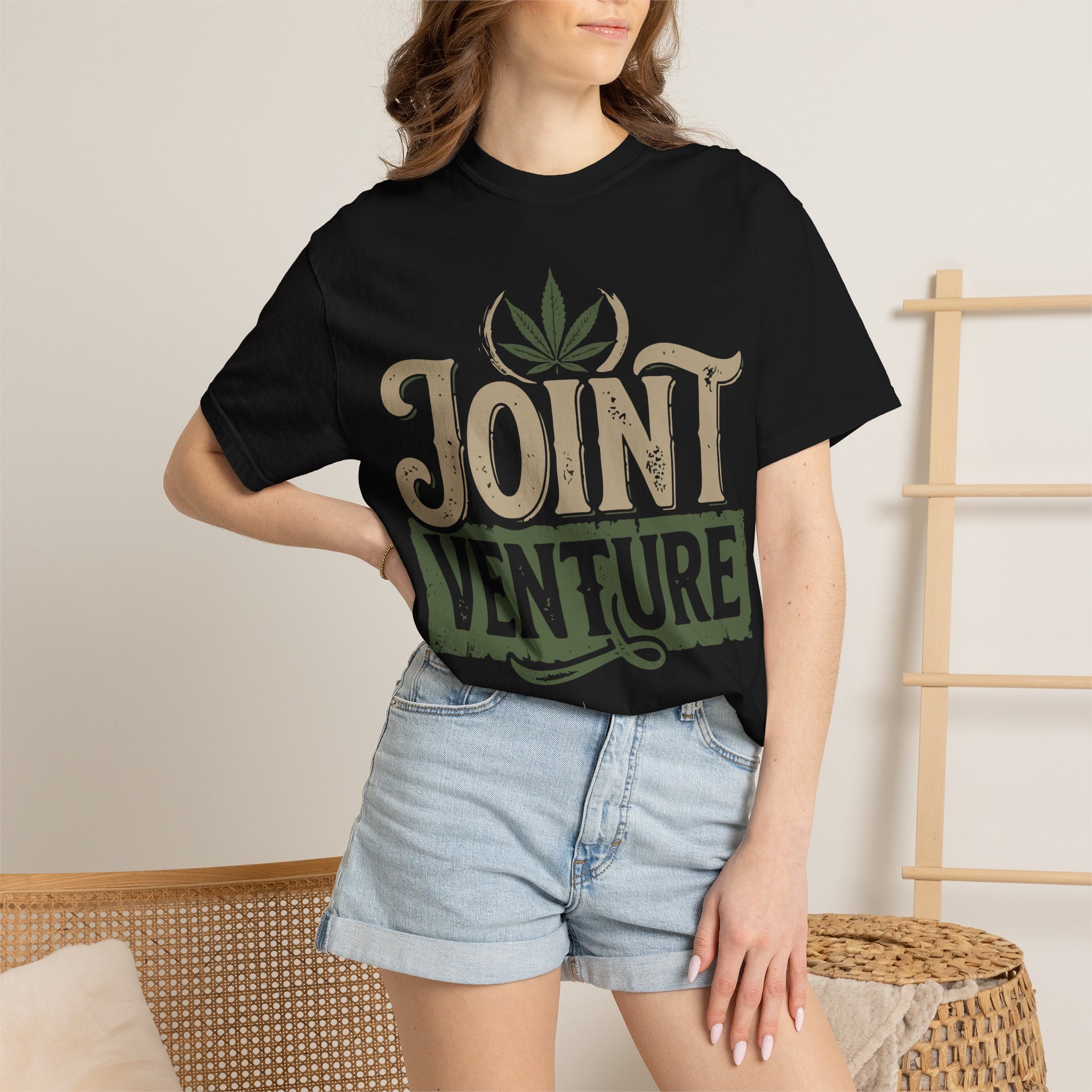 American Cannabis Society® Joint Venture T-Shirt — Cannabis Leaf Vintage Graphic Tee - Image 52