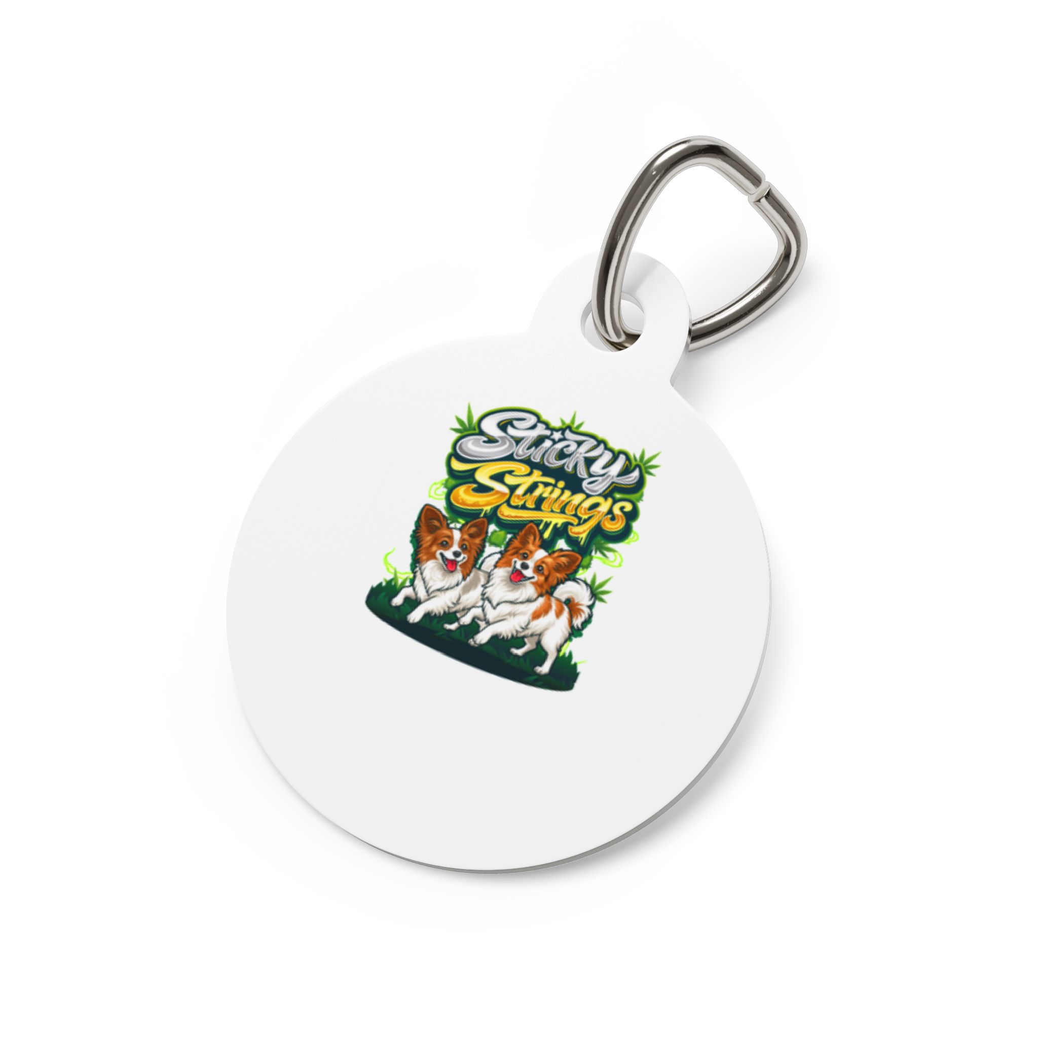 Pet ID Tag — Sticky Strings™ Paw Bone Customizable Dog Tag - Image 4