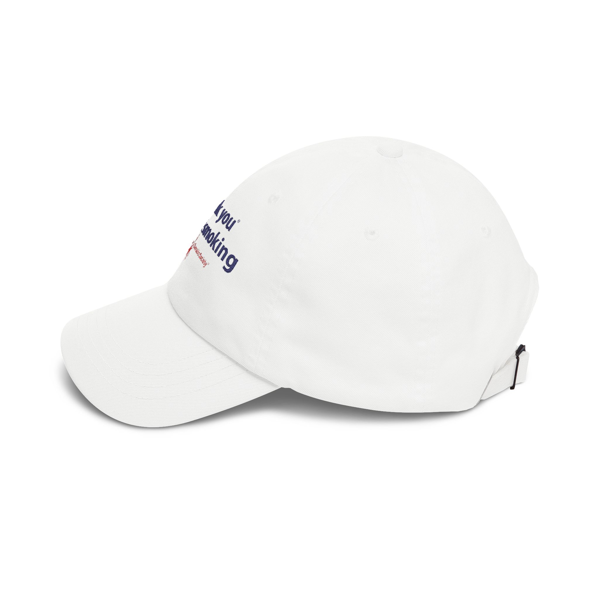 Thank You for Pot Smoking® Classic Dad Cap — Embroidered Cannabis Slogan Hat | Yupoong by GreenRX™ | American Cannabis Society® Approved - Image 3