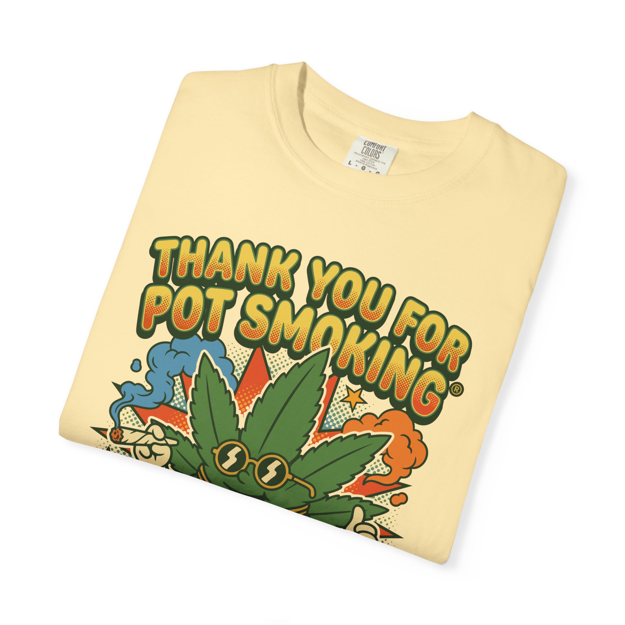 Thank You For Pot Smoking® Retro Cartoon T-Shirt - Image 7