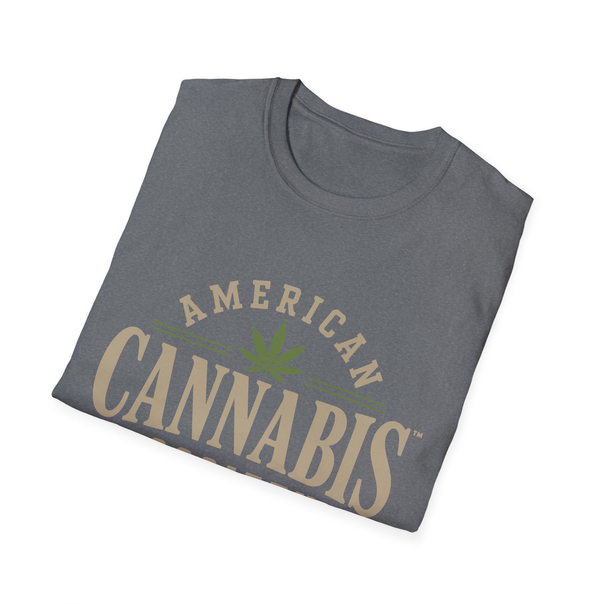 American Cannabis Society® T-Shirt — American Cannabis Society® Vintage Logo Tee - Image 24