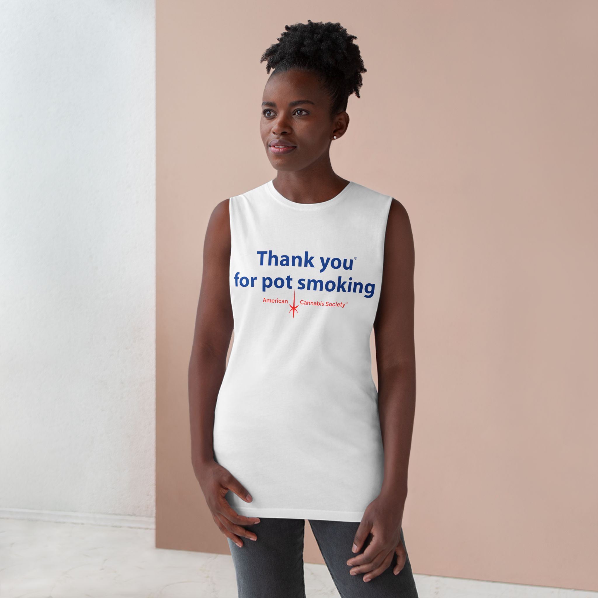 Thank You for Pot Smoking® Tank Top | ACS® Approved | THC Factor - Image 4