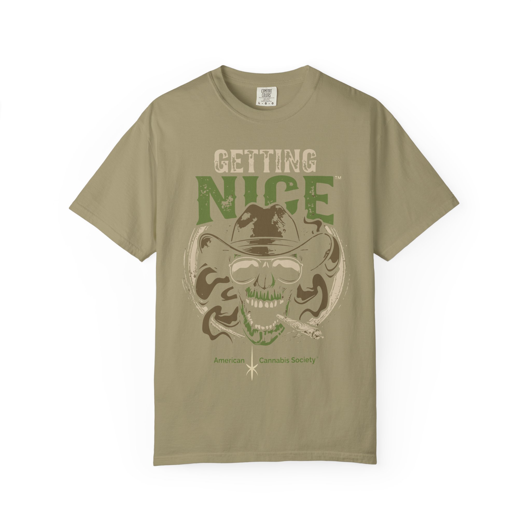 Getting Nice Skull Cowboy T-Shirt — Retro Western Graphic Tee - Image 21