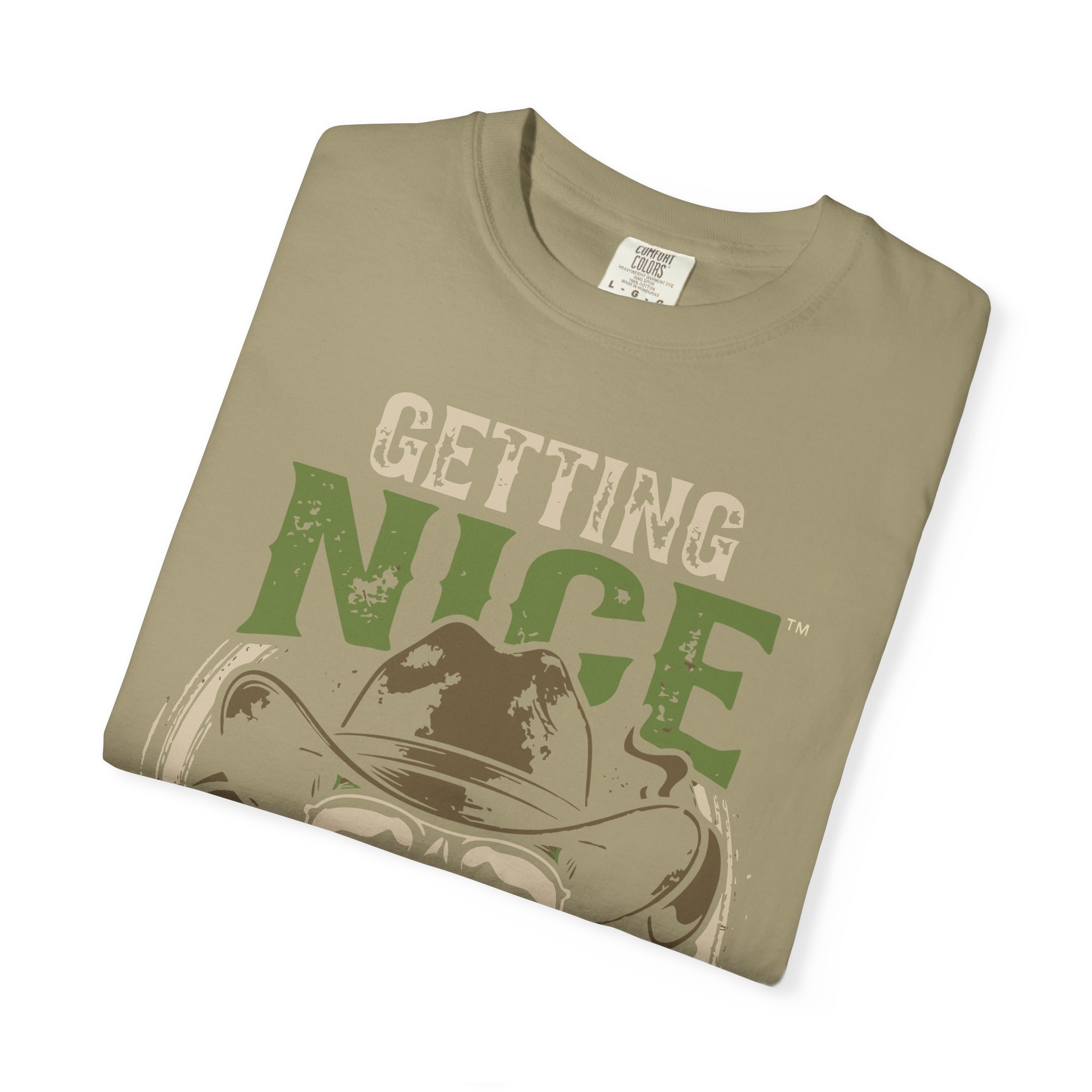 Getting Nice Skull Cowboy T-Shirt — Retro Western Graphic Tee - Image 23