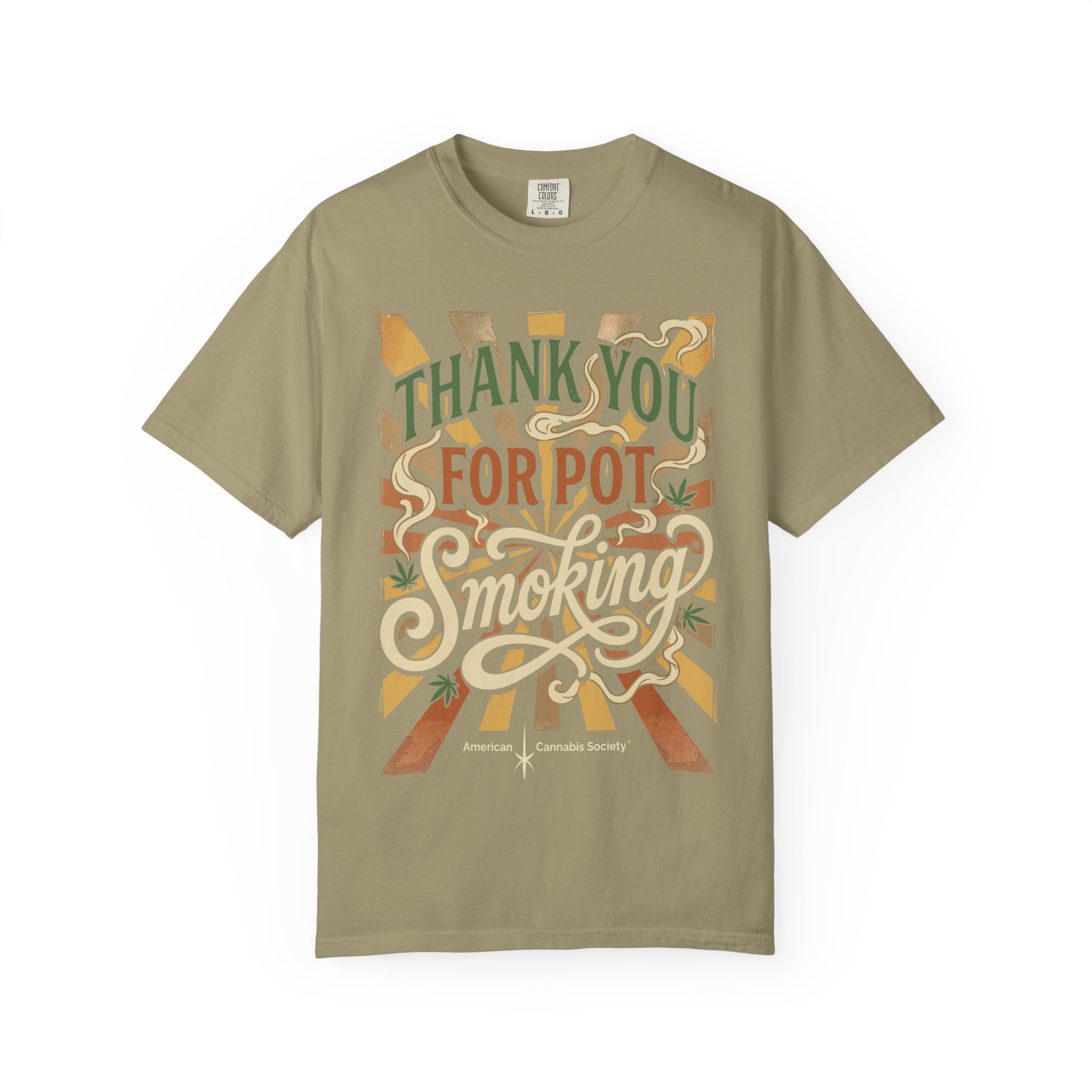 Thank You For Pot Smoking® T-Shirt — Vintage Cannabis Graphic Tee - Image 17