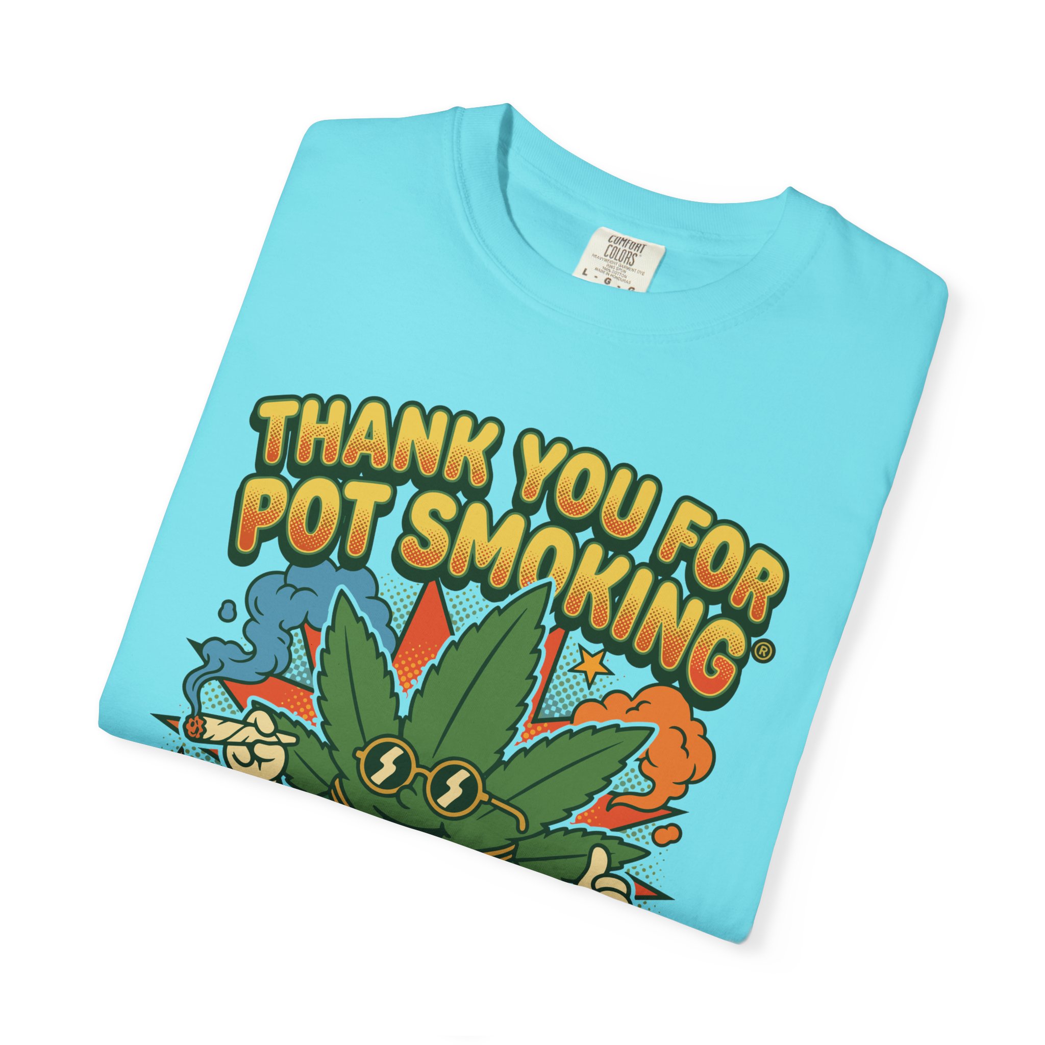 Thank You For Pot Smoking® Retro Cartoon T-Shirt - Image 43