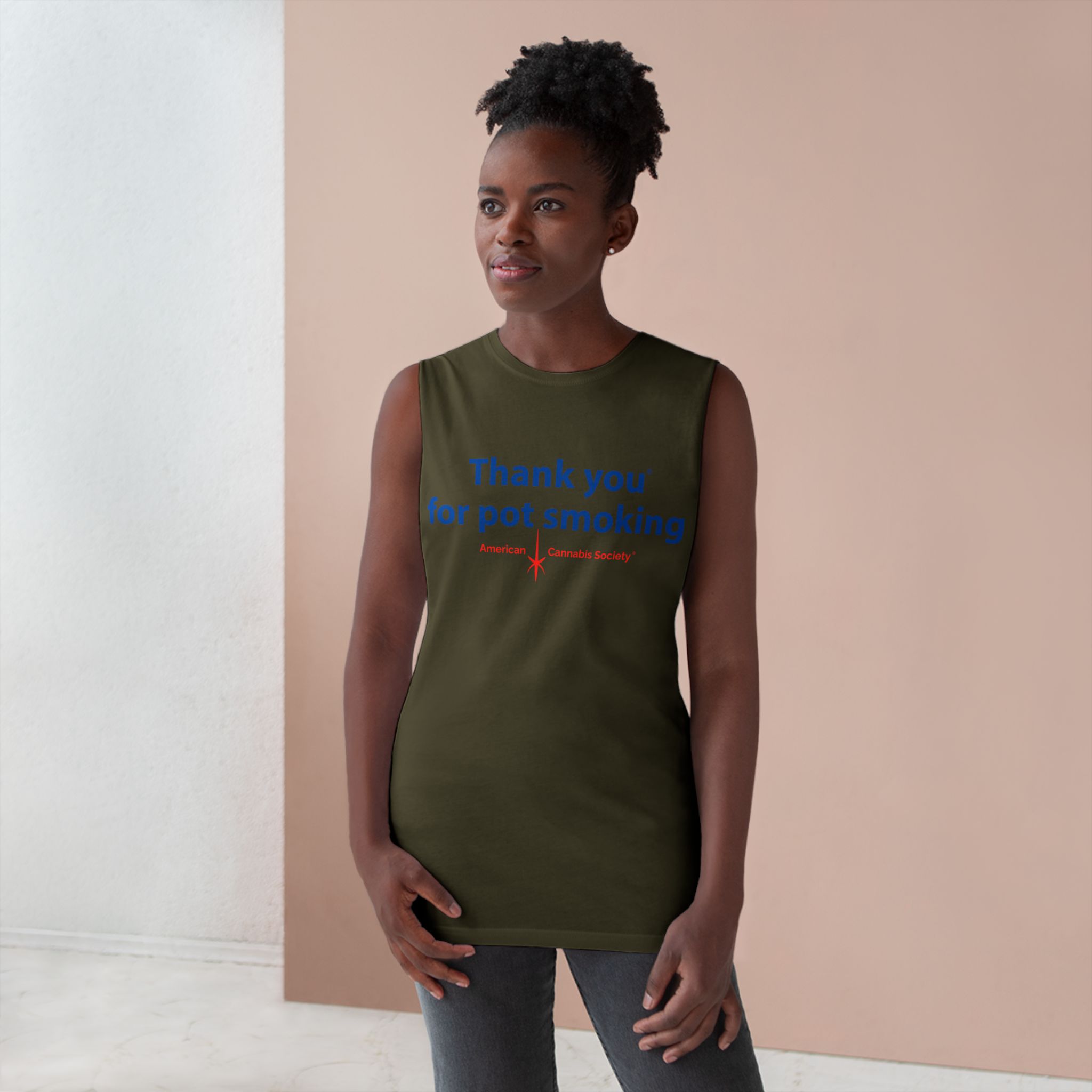 Thank You for Pot Smoking® Tank Top | ACS® Approved | THC Factor - Image 24