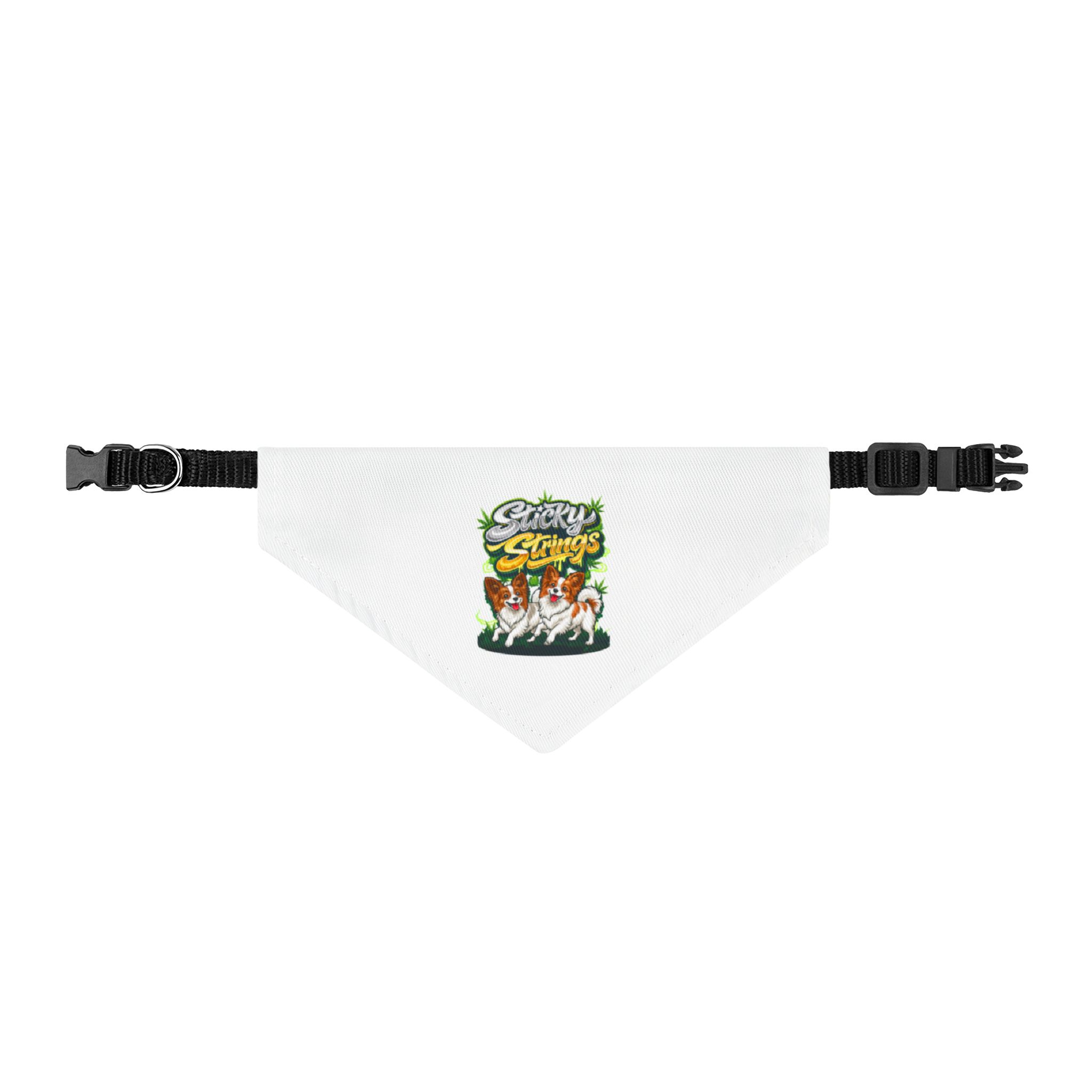 'Chill Squad' Clip-On Pet Bandana — Cartoon Dogs Collar Accessory