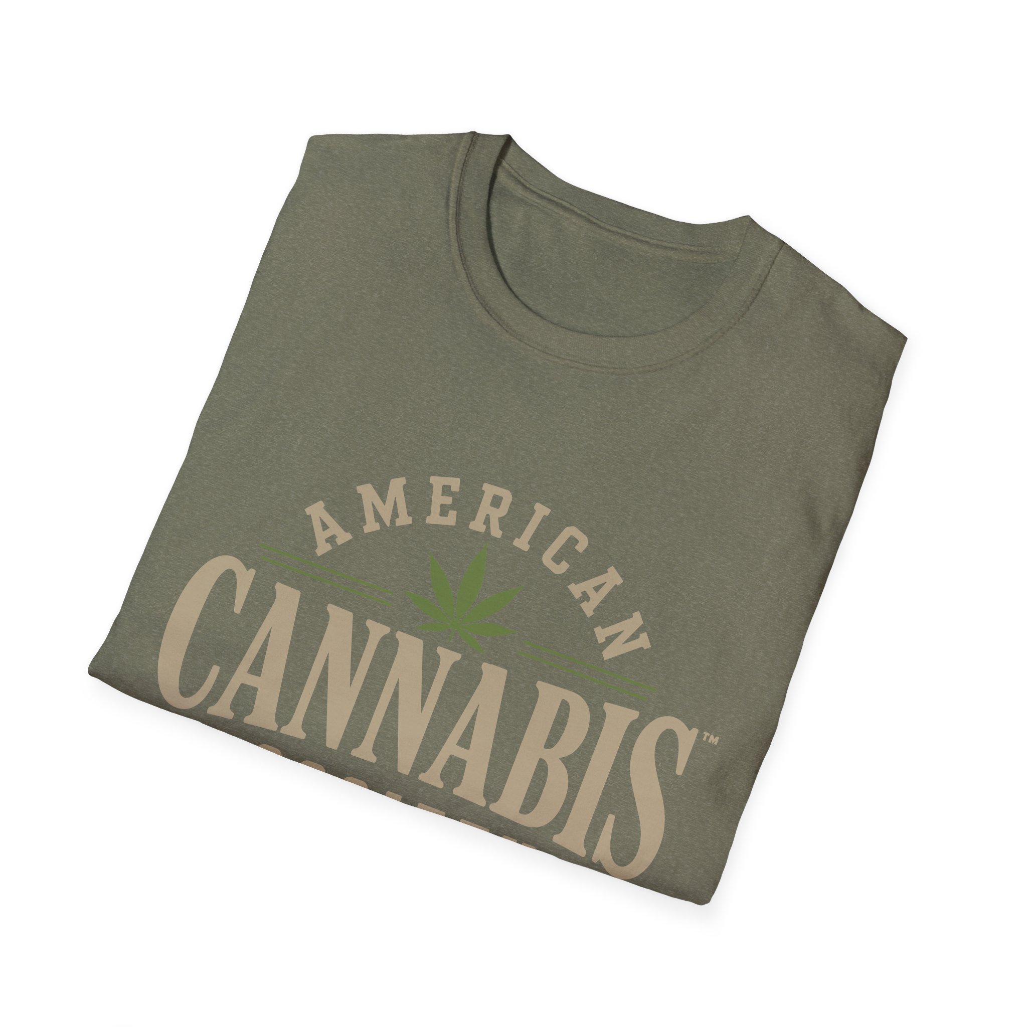 American Cannabis Society® T-Shirt — American Cannabis Society® Vintage Logo Tee - Image 20