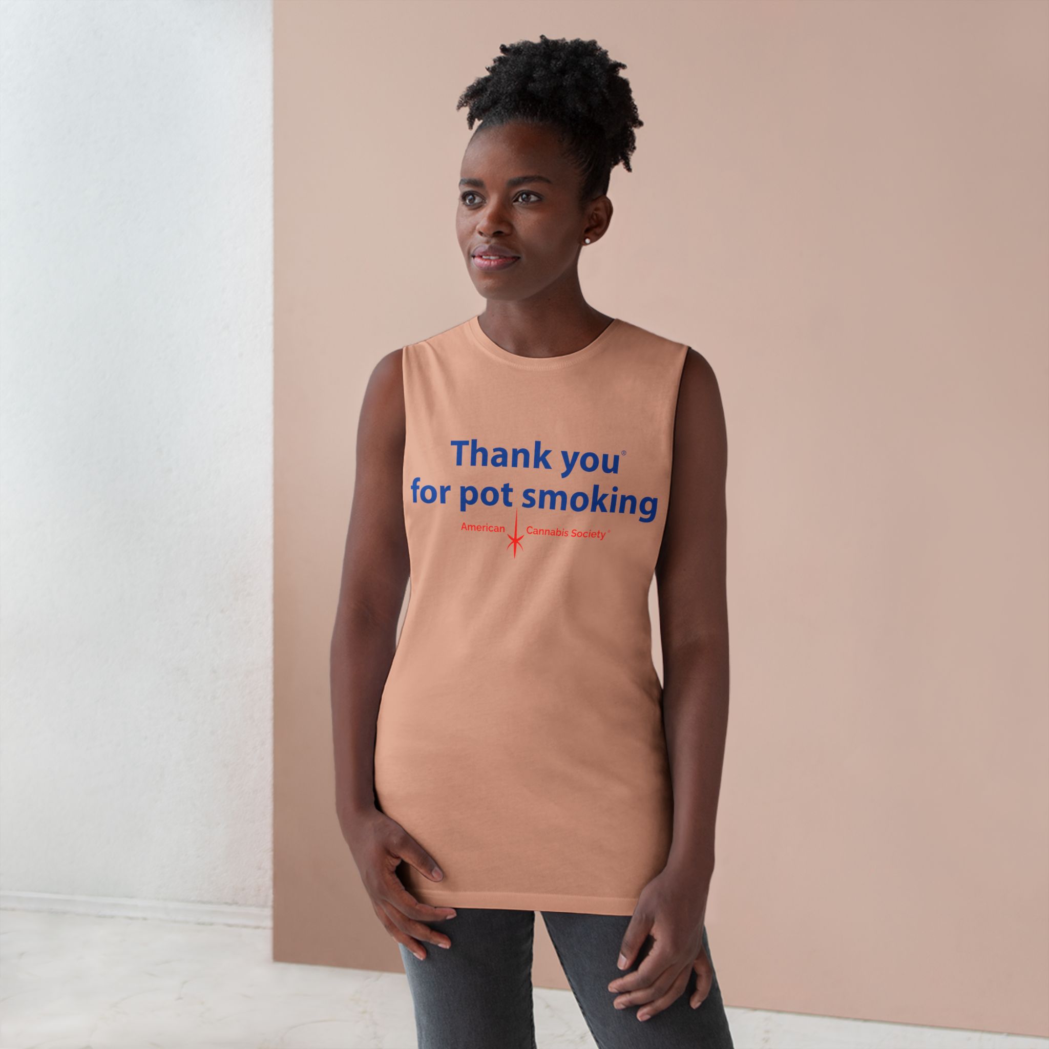 Thank You for Pot Smoking® Tank Top | ACS® Approved | THC Factor - Image 20