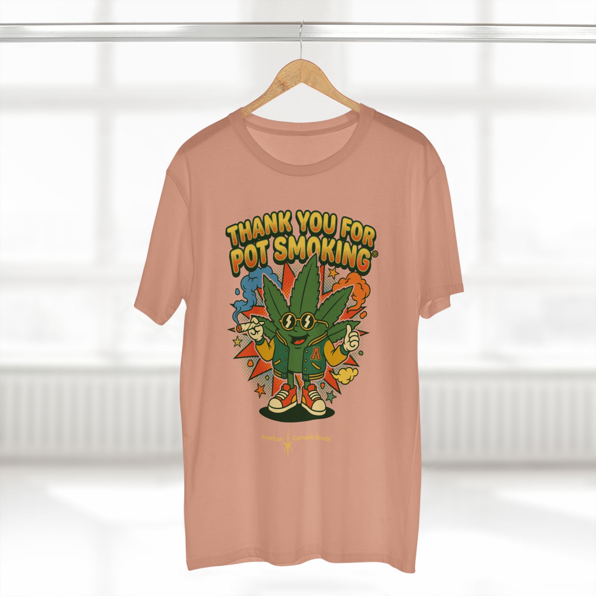 Thank You for Pot Smoking® T-Shirt — Retro Cannabis Graphic Tee - Image 20