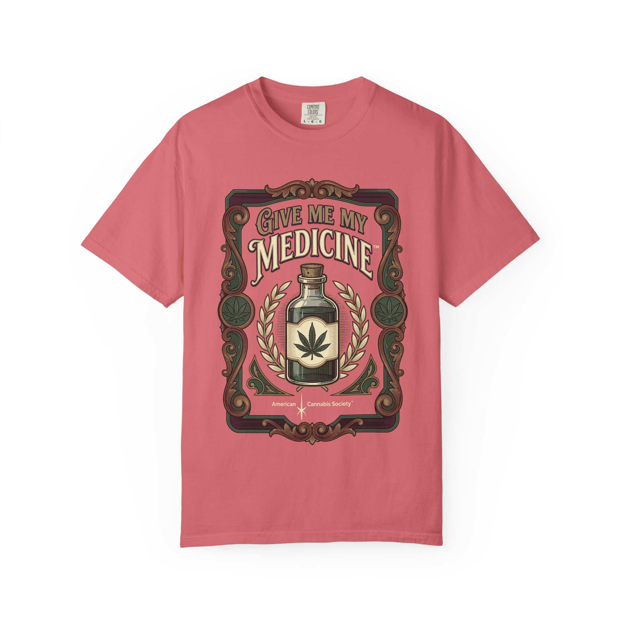 Give Me My Medicine™ T-Shirt — Vintage Cannabis Bottle Graphic Tee - Image 45