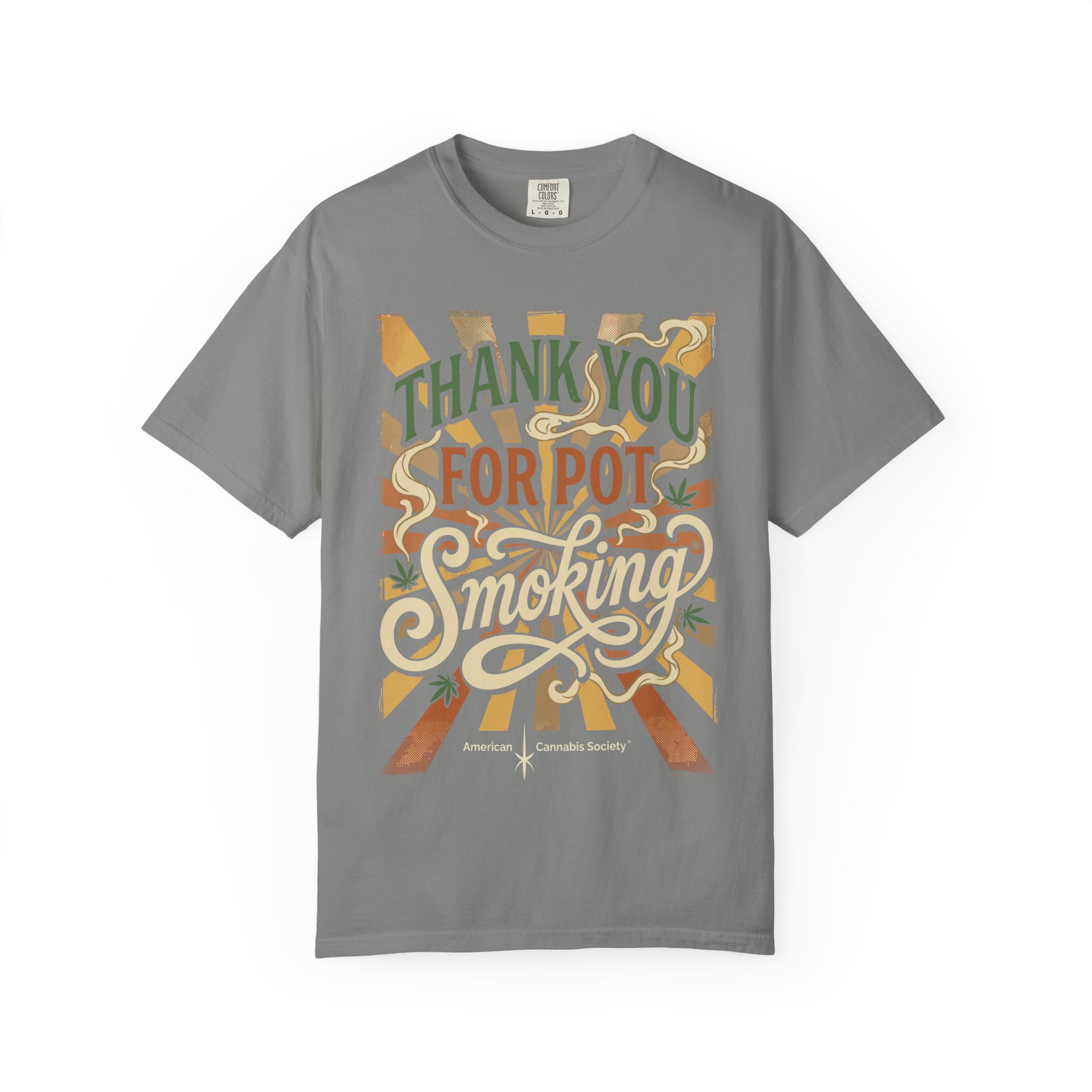 Thank You For Pot Smoking® T-Shirt — Vintage Cannabis Graphic Tee - Image 37