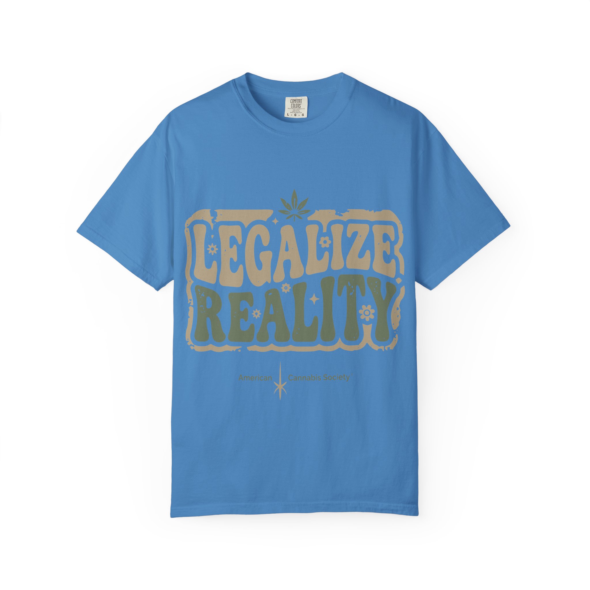 American Cannabis Society® “Legalize Reality” T-Shirt — Retro Cannabis Advocacy Graphic Tee - Image 25