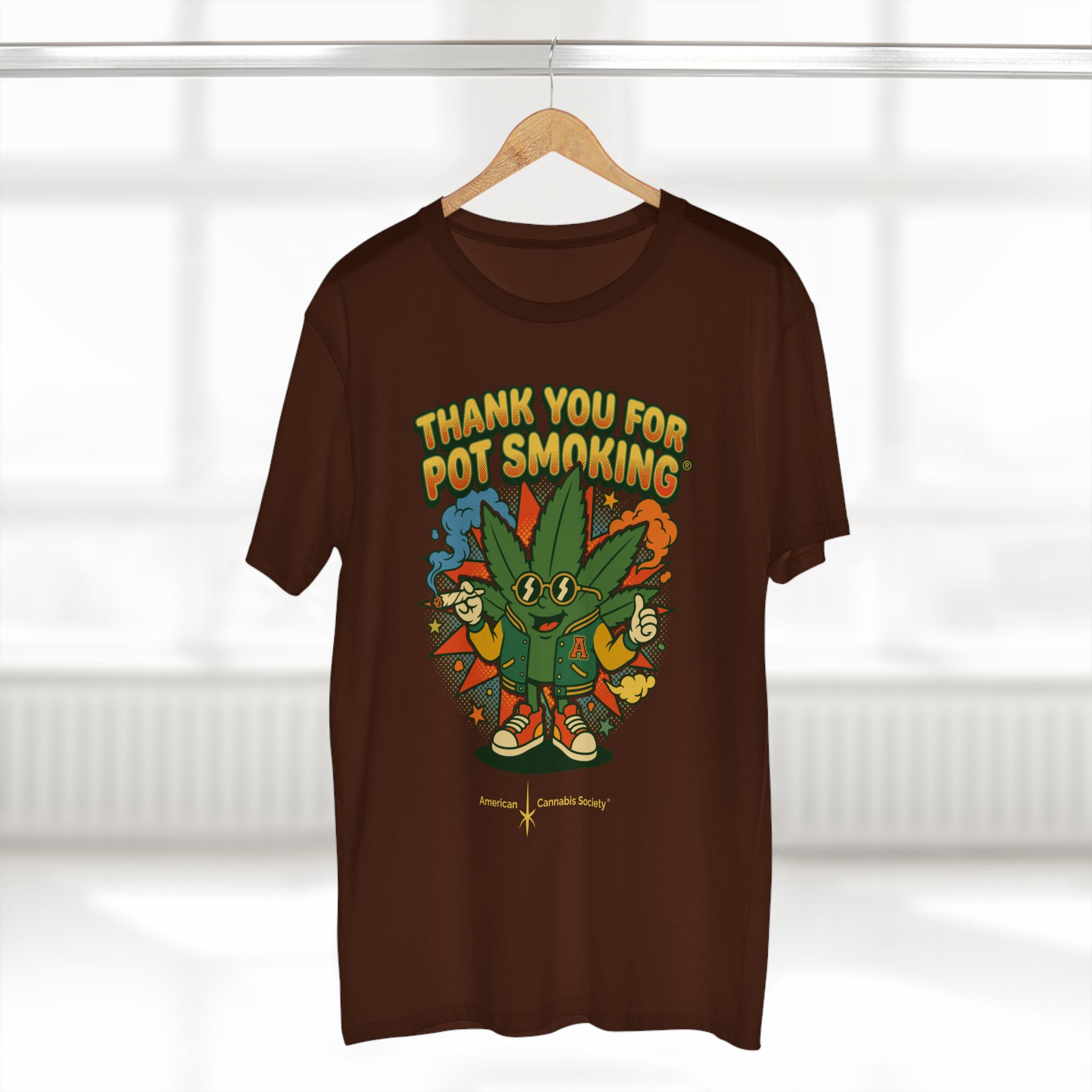 Thank You for Pot Smoking® T-Shirt — Retro Cannabis Graphic Tee - Image 24