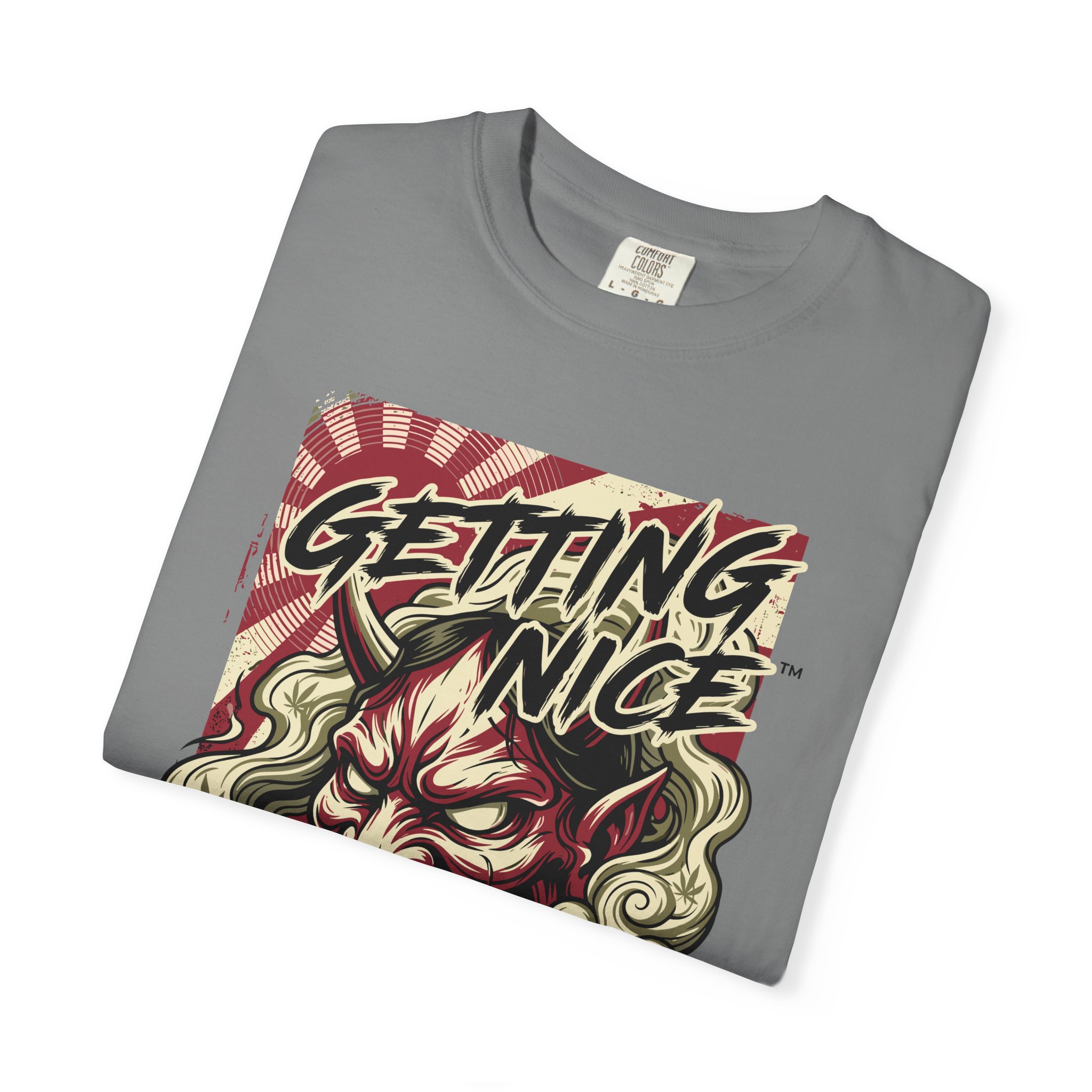 Getting Nice™ Oni Graphic T-Shirt — Japanese Demon Streetwear Tee - Image 19