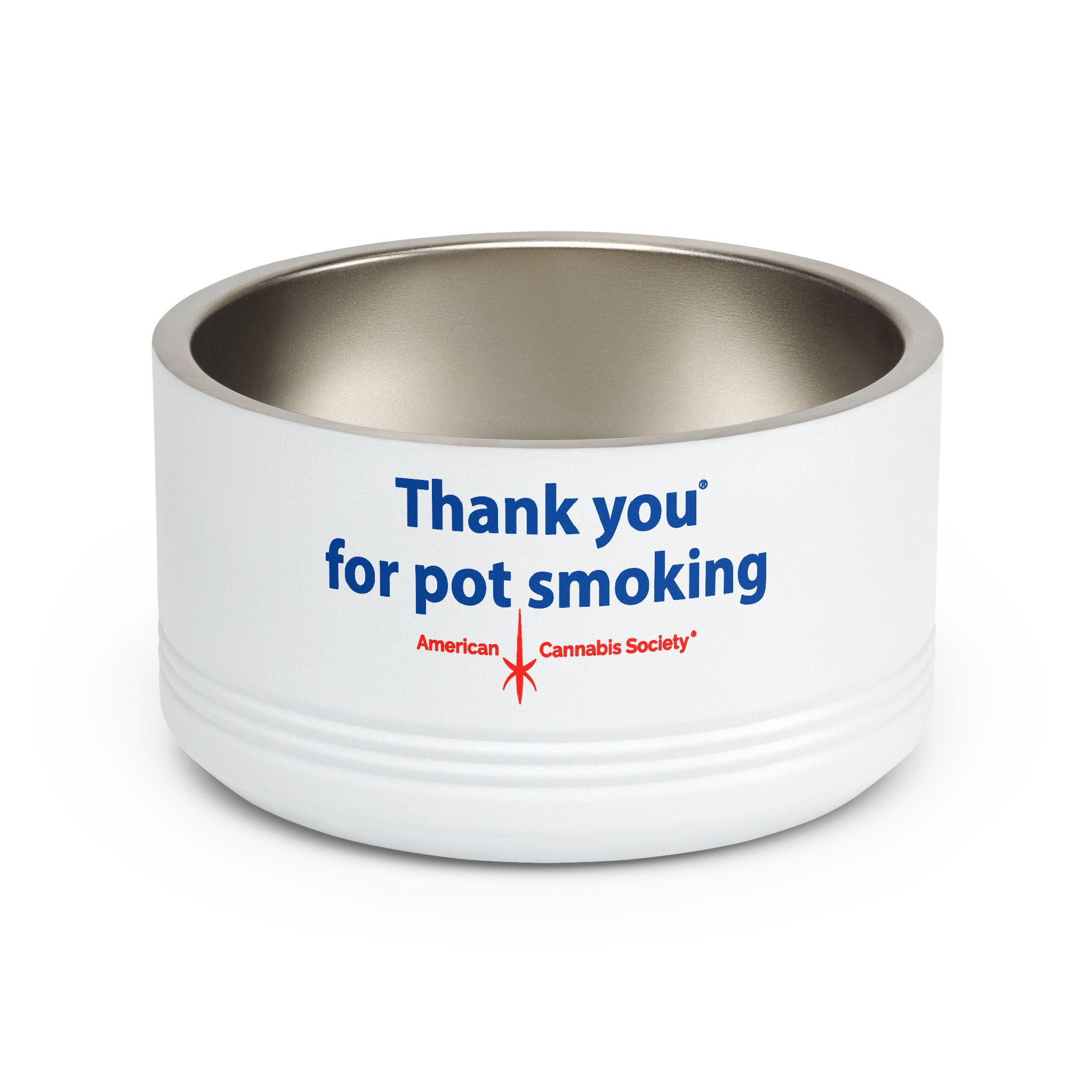 Thank You For Pot Smoking® Pet Bowl | ACS® Approved | THC Factor