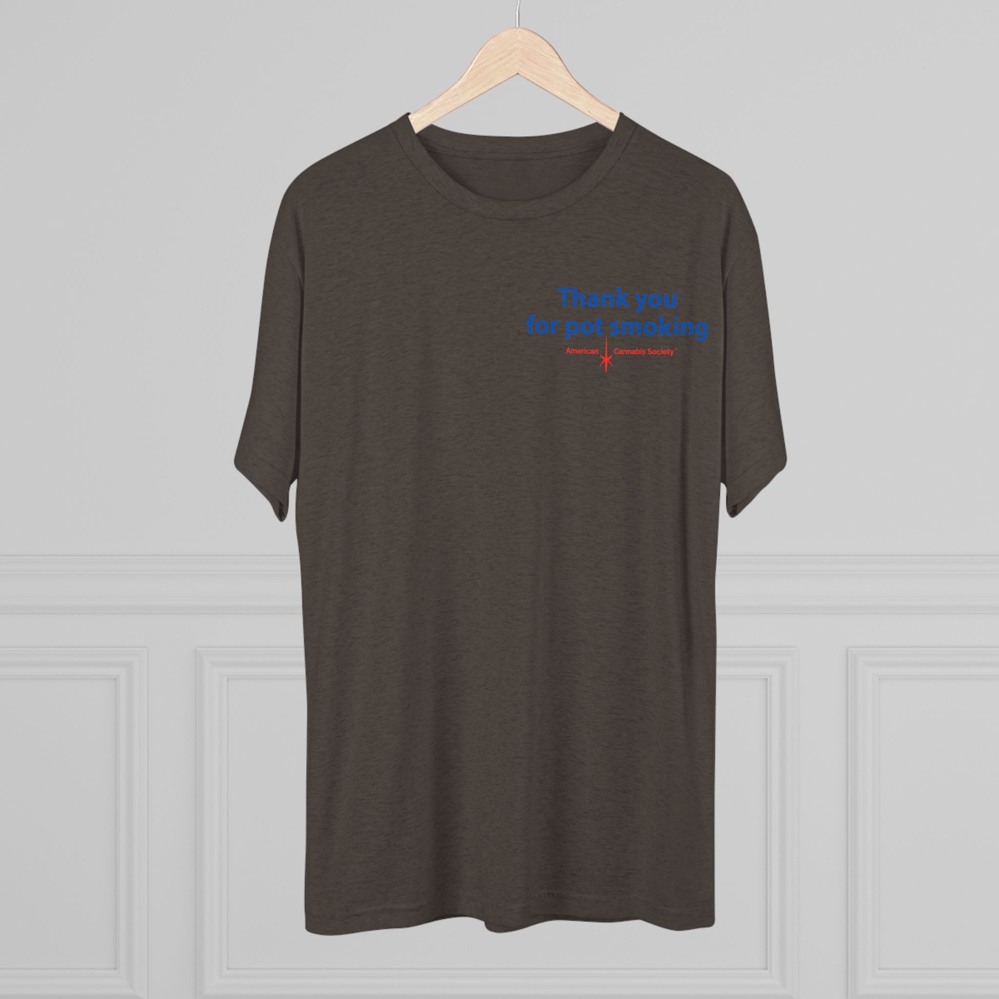 Thank You for Pot Smoking® Tri-Blend Crew Tee | ACS® Approved | THC Factor - Image 12