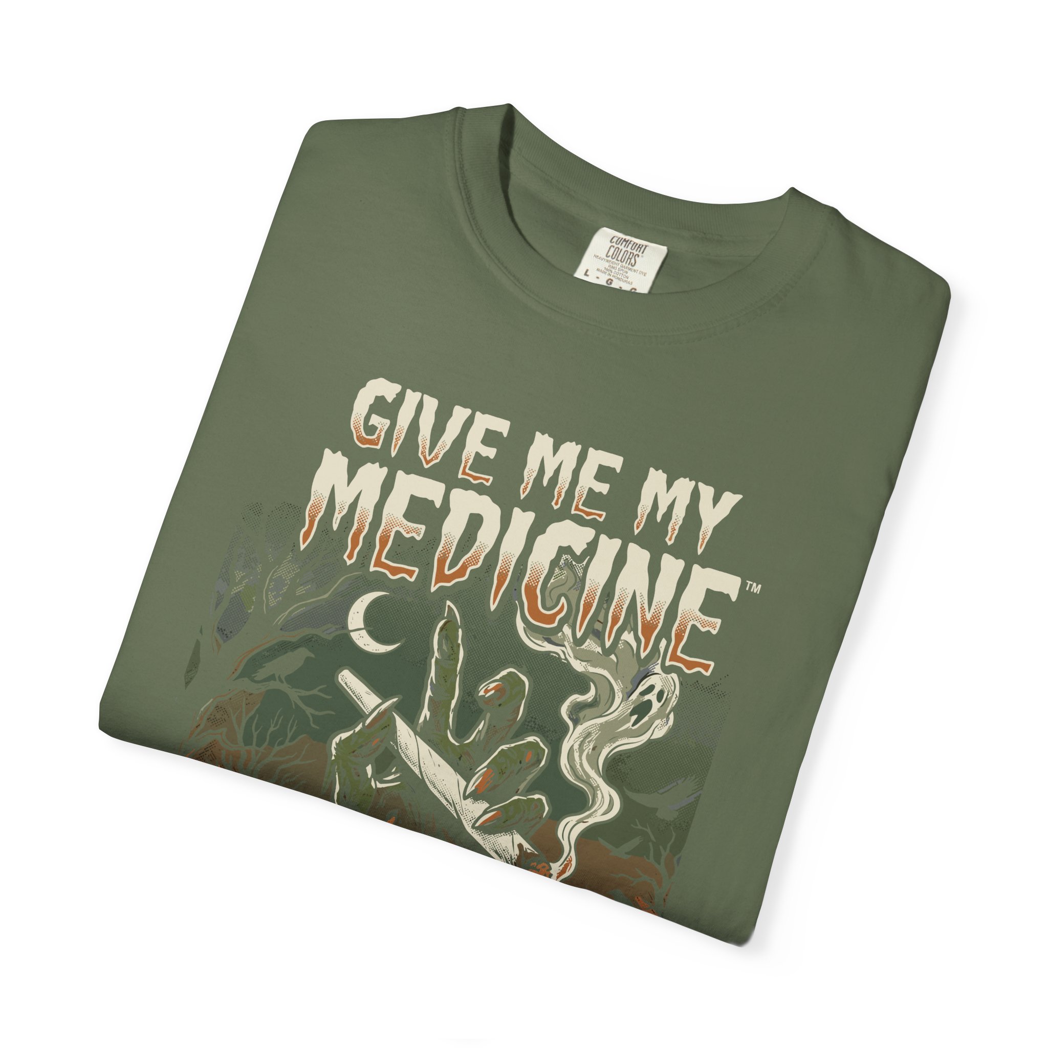 Give Me My Medicine™ Retro Horror Surf Band Tee - Image 35