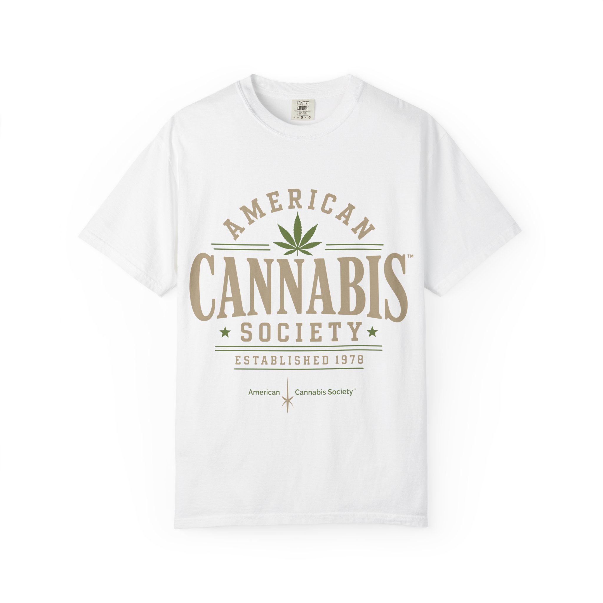 American Cannabis Society® T-Shirt — American Cannabis Society® Graphic Tee