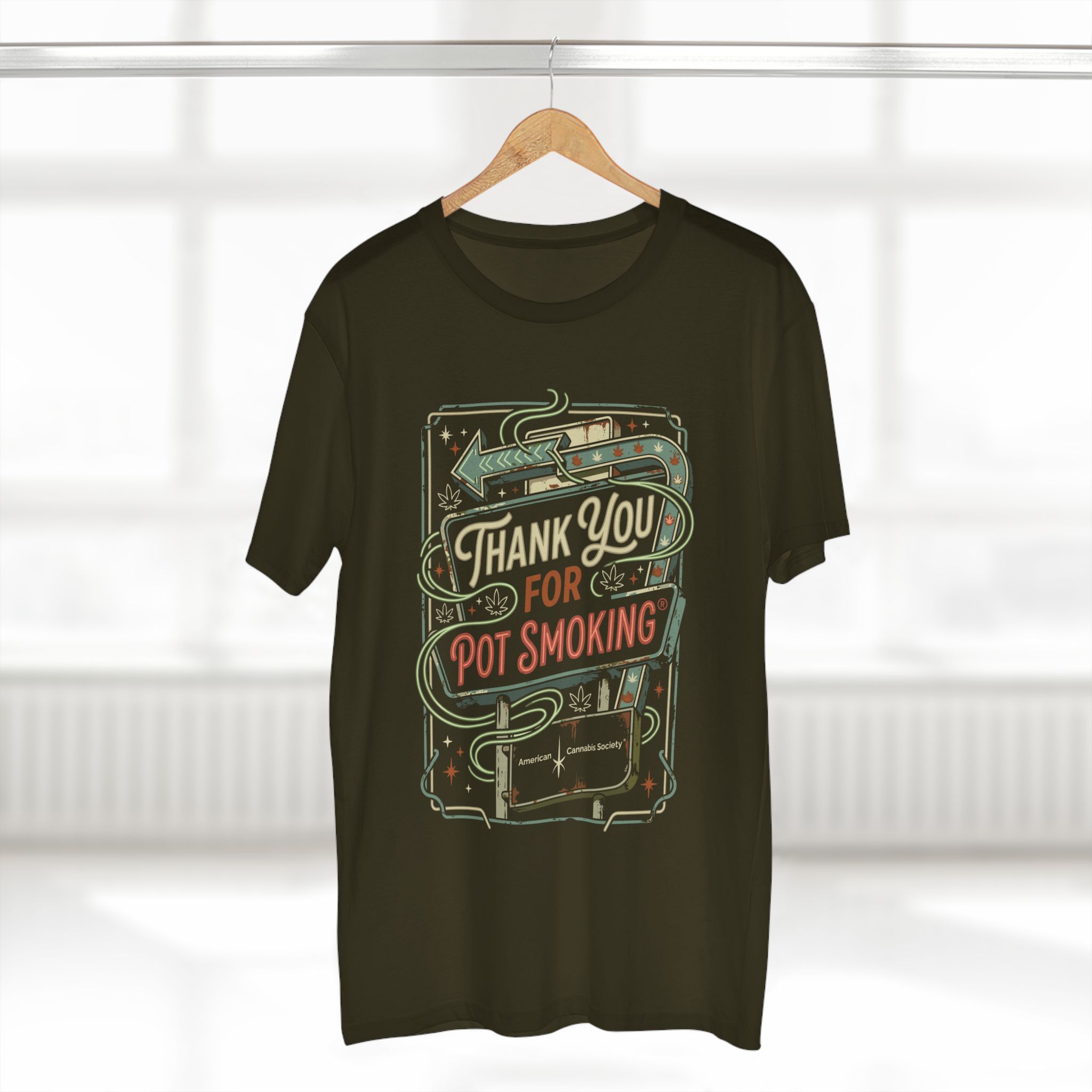 Thank You for Pot Smoking T-Shirt – Retro Cannabis Graphic Tee - Image 40