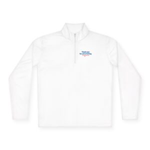 Thank You for Pot Smoking® Quarter-Zip Pullover | ACS® Approved | THC Factor