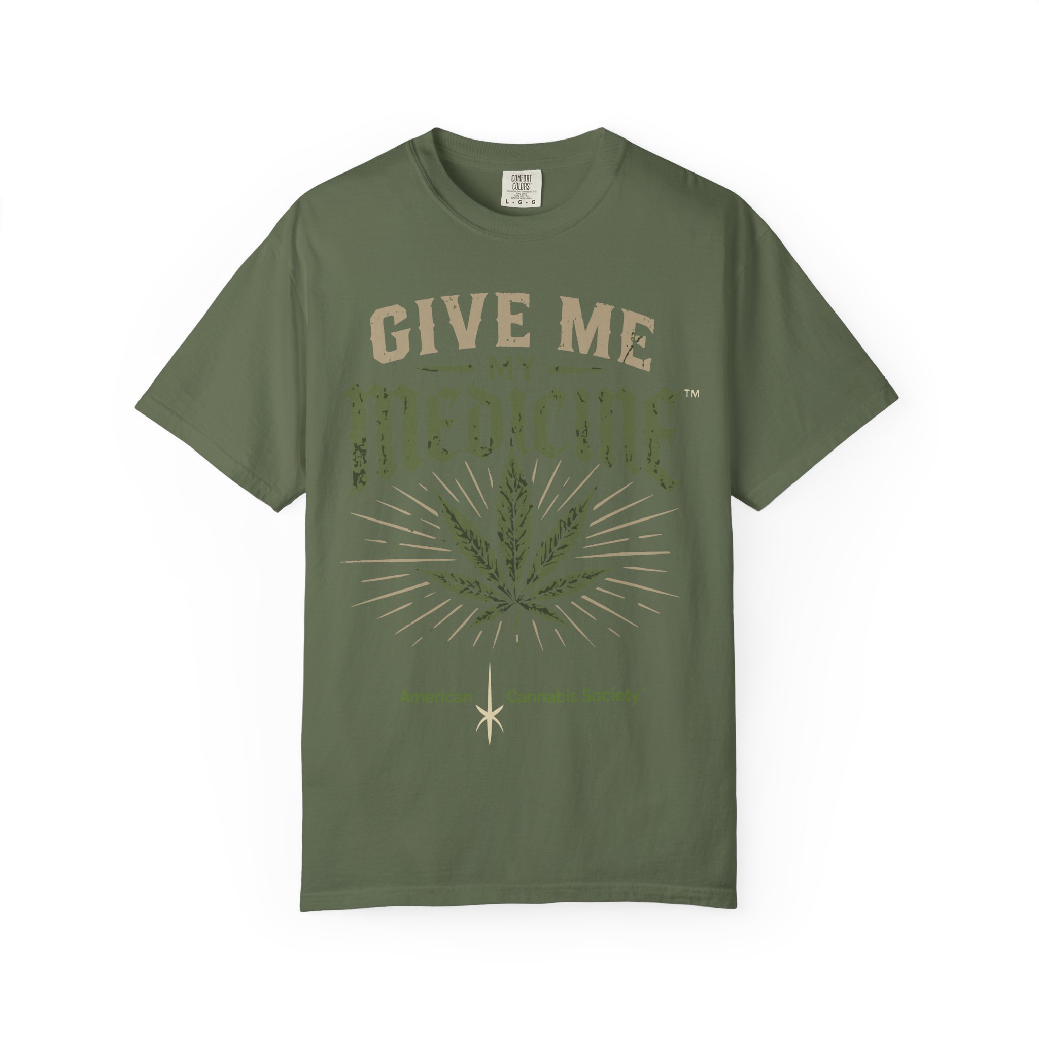 Give Me My Medicine T-Shirt — Cannabis Leaf Medical Marijuana Tee - Image 37