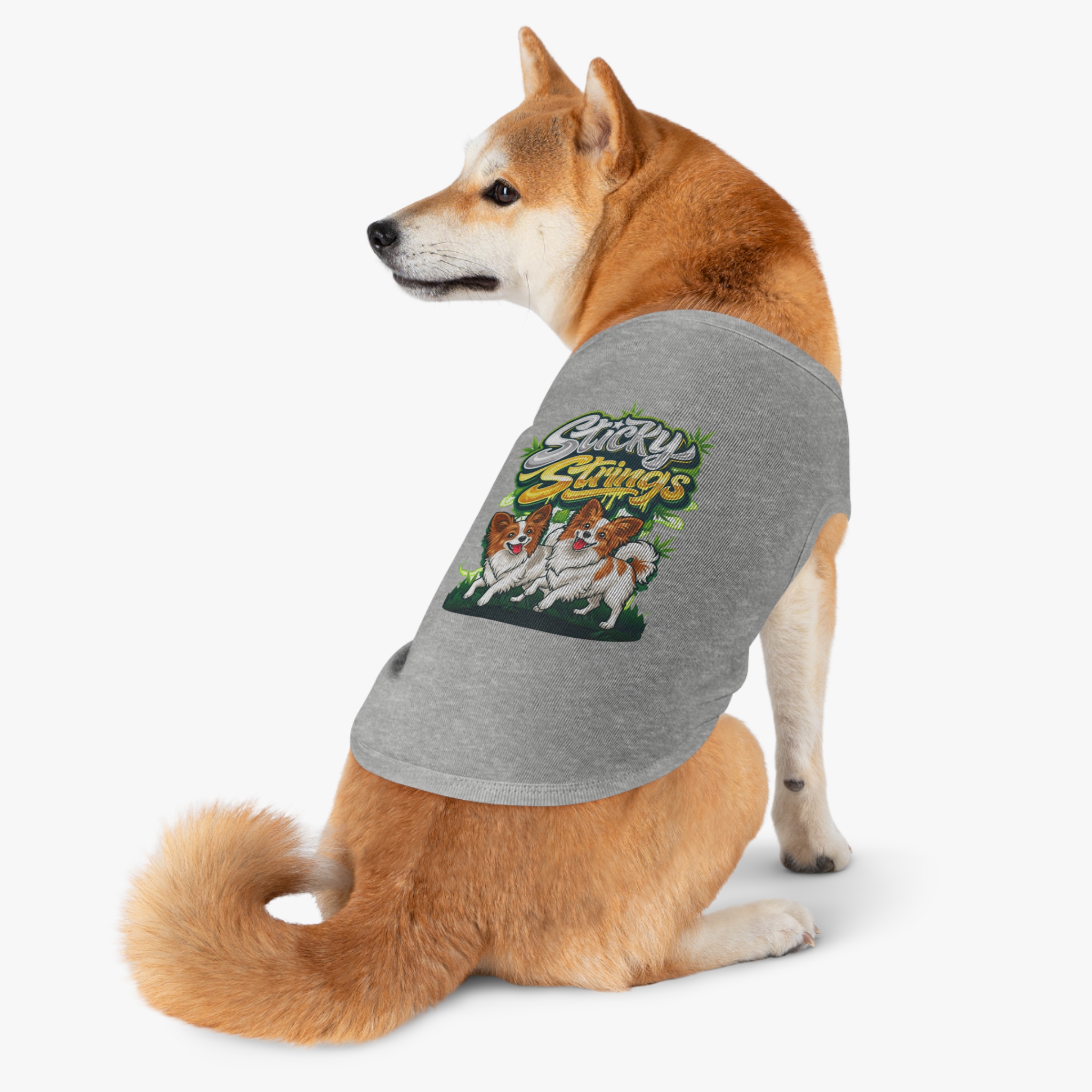 Sticky Strings™ Corgi Pet Tank Top — Cute Dog Graphic Shirt - Image 9