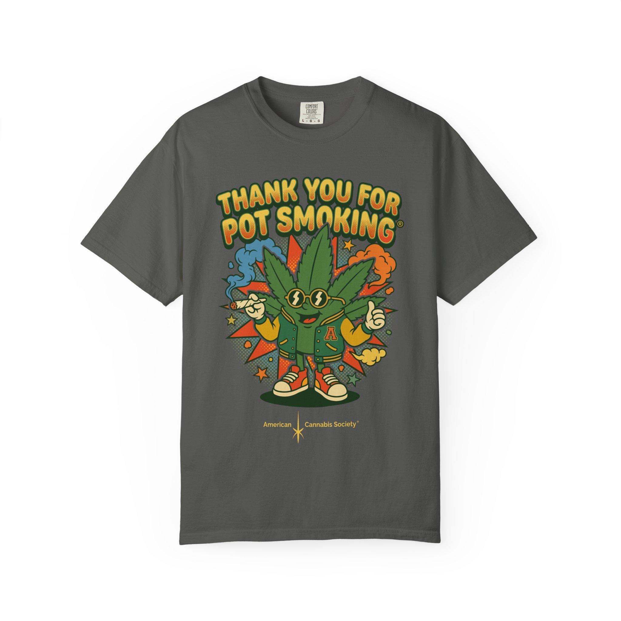 Thank You For Pot Smoking® Retro Cartoon T-Shirt - Image 17