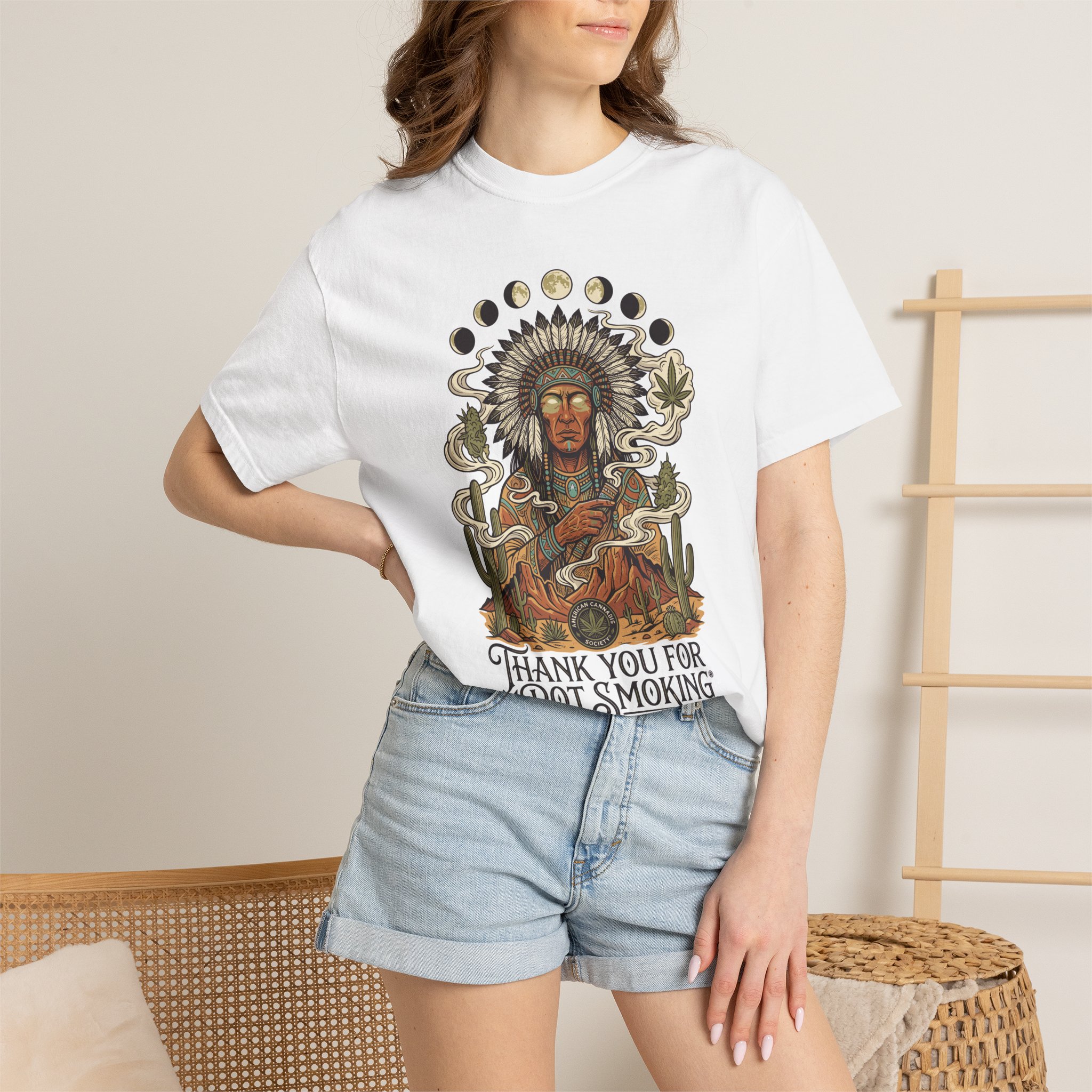 Thank You For Pot Smoking® Mystic Graphic T-Shirt - Image 4