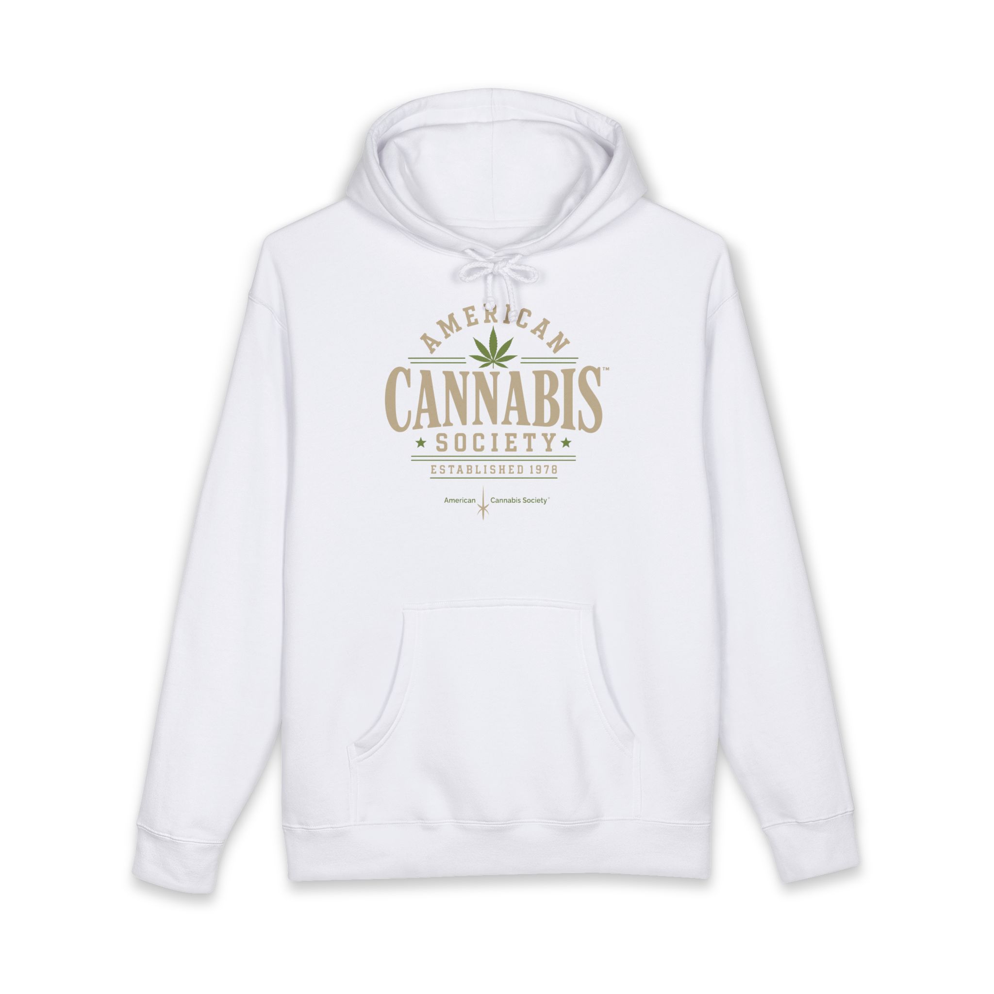 Cannabis Society Hoodie — American Cannabis Society Hooded Sweatshirt - Image 5