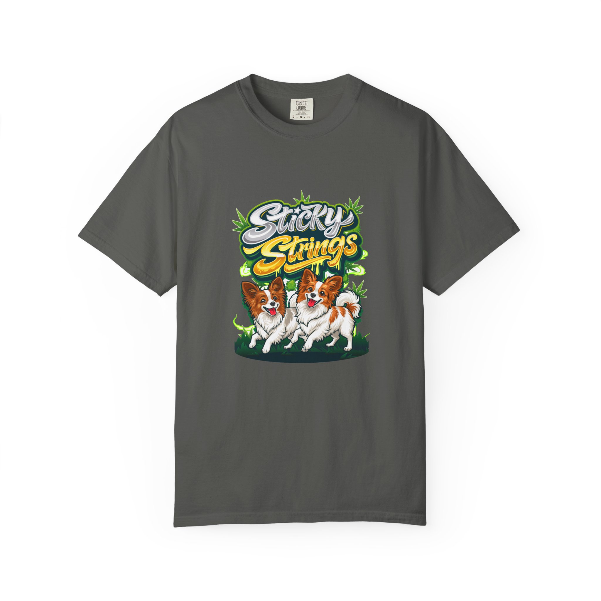 Sticky Strings™ Papillon Duo Graphic T-Shirt — Spidey & MJ - Image 12