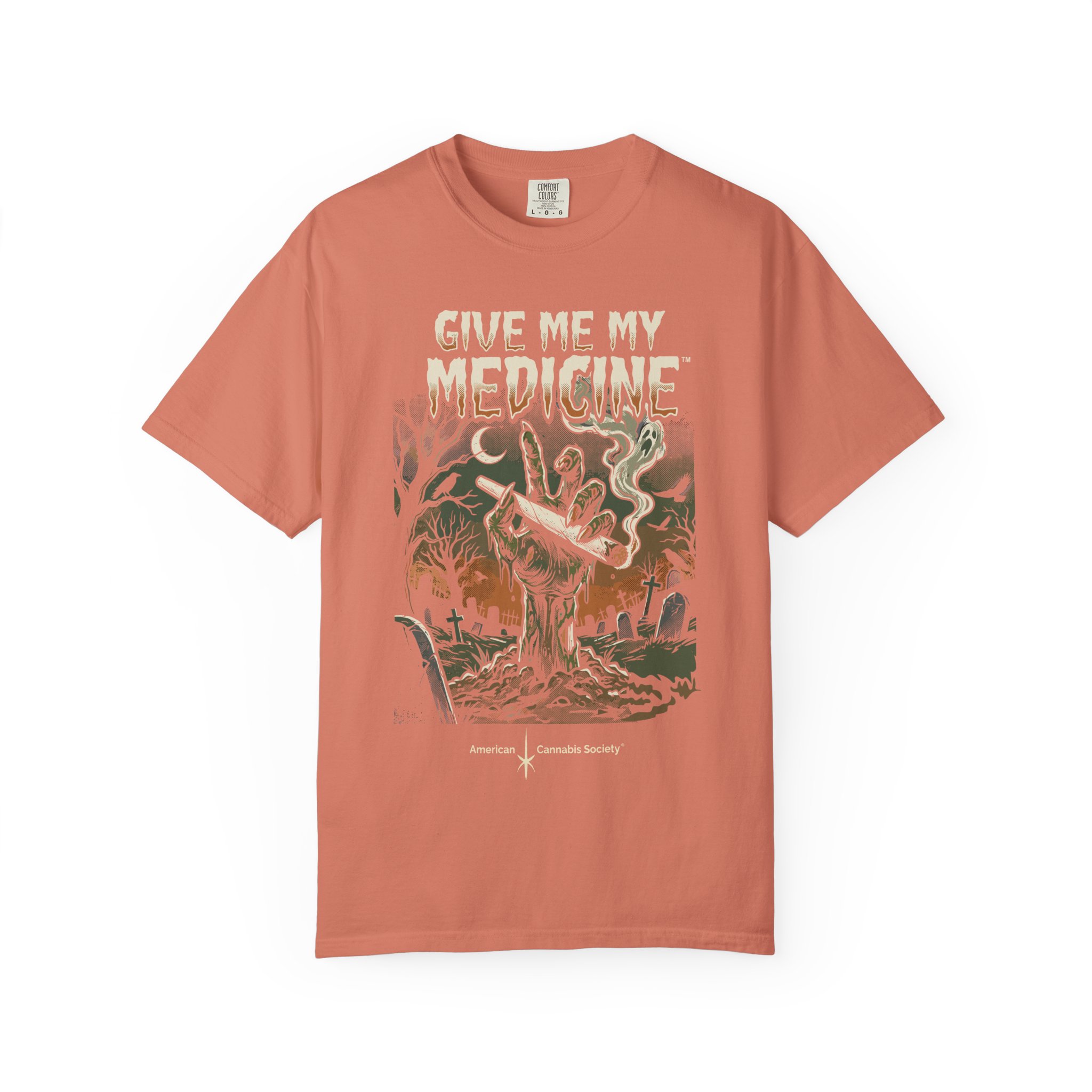 Give Me My Medicine™ Retro Horror Surf Band Tee - Image 5