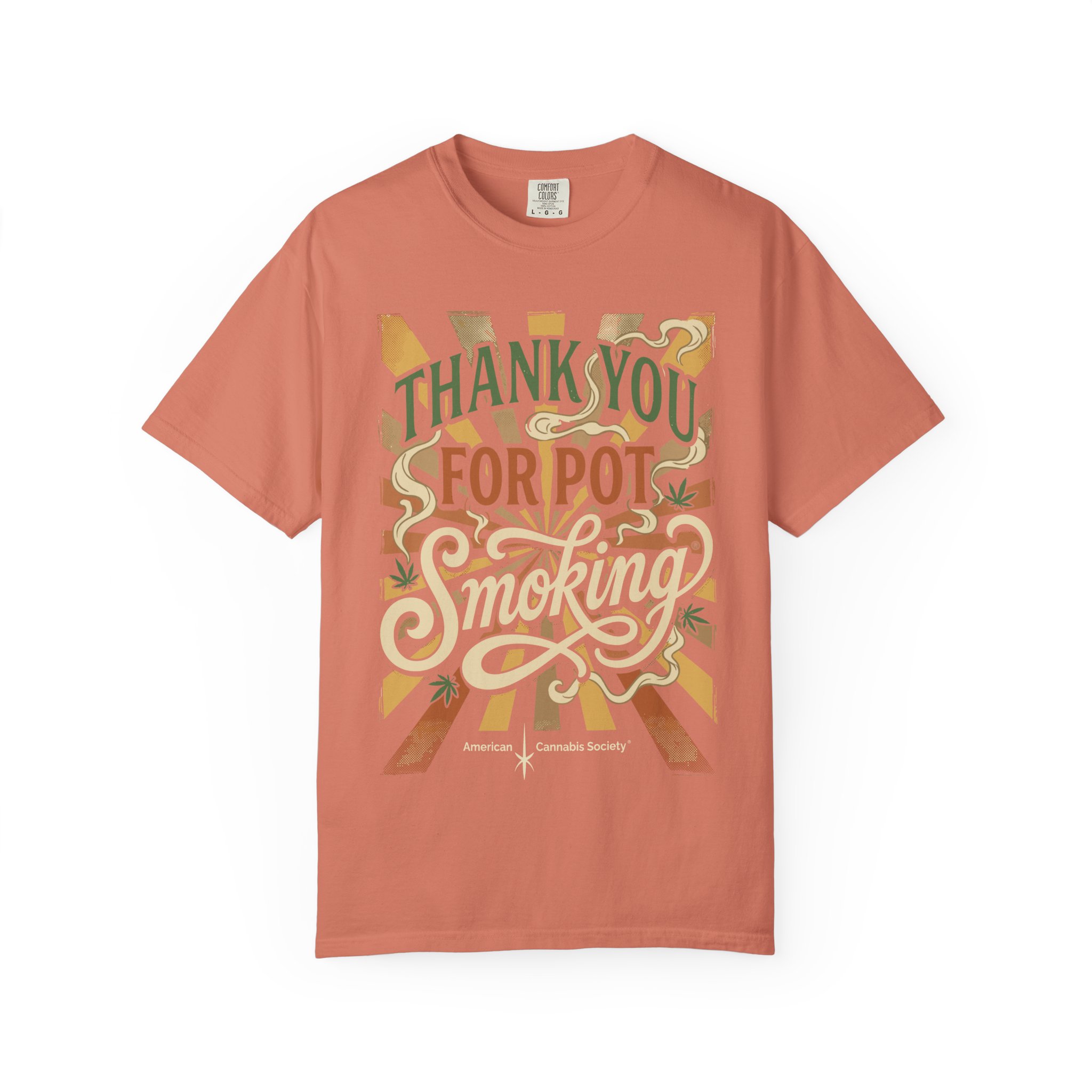 Thank You For Pot Smoking® T-Shirt — Vintage Cannabis Graphic Tee - Image 5