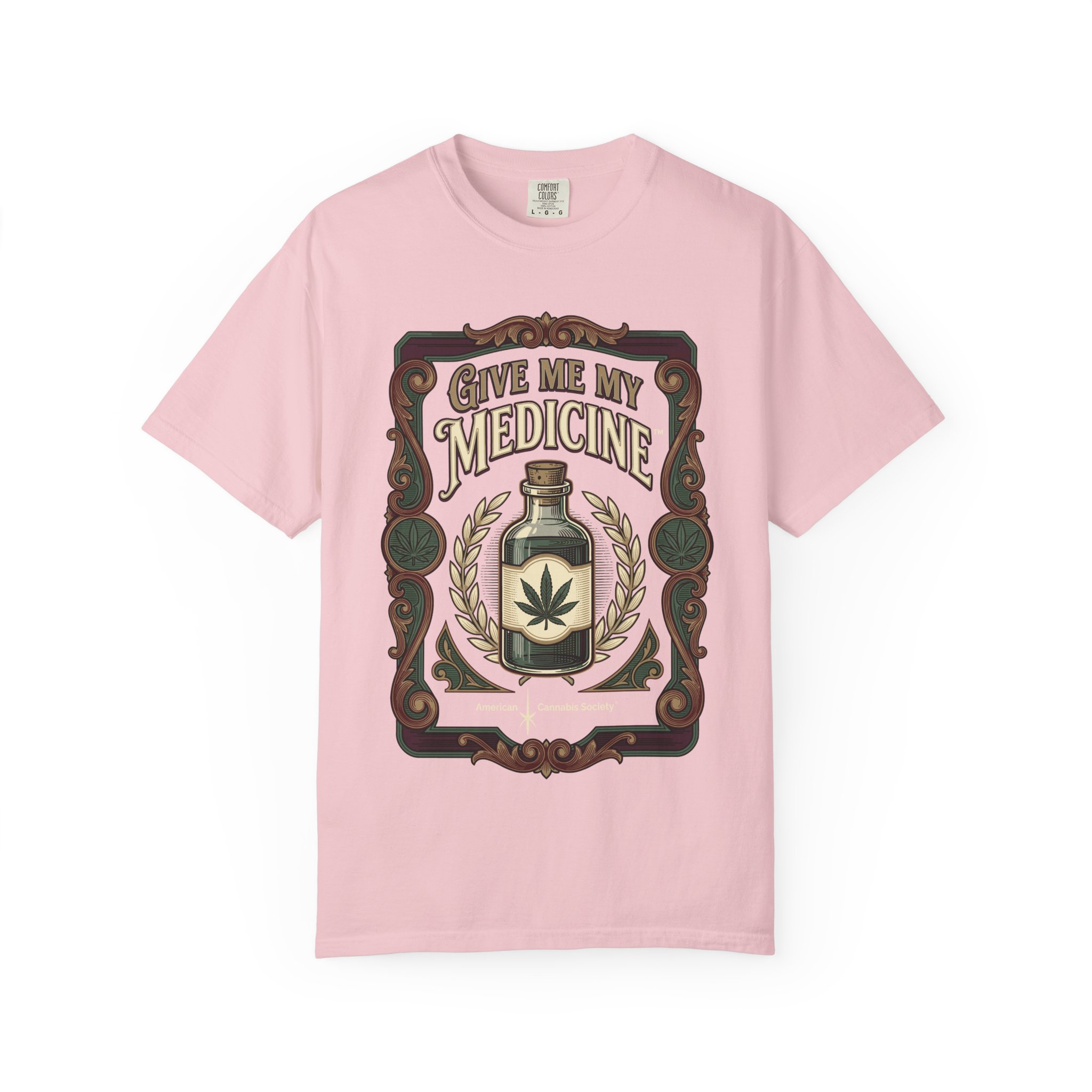 Give Me My Medicine™ T-Shirt — Vintage Cannabis Bottle Graphic Tee - Image 37