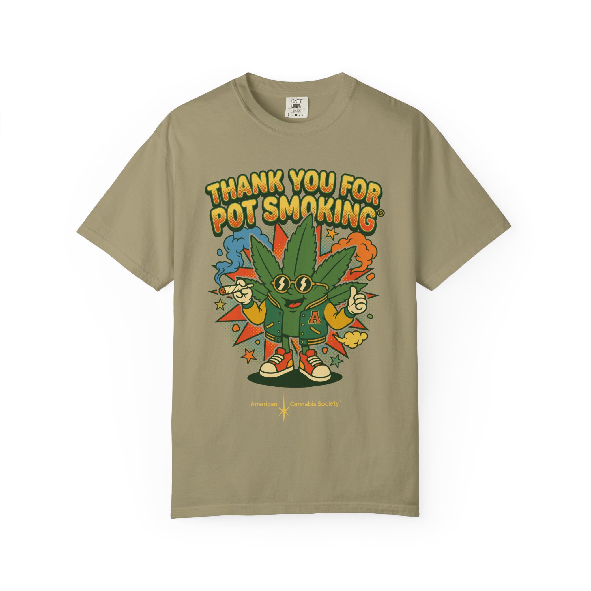 Thank You For Pot Smoking® Retro Cartoon T-Shirt - Image 9
