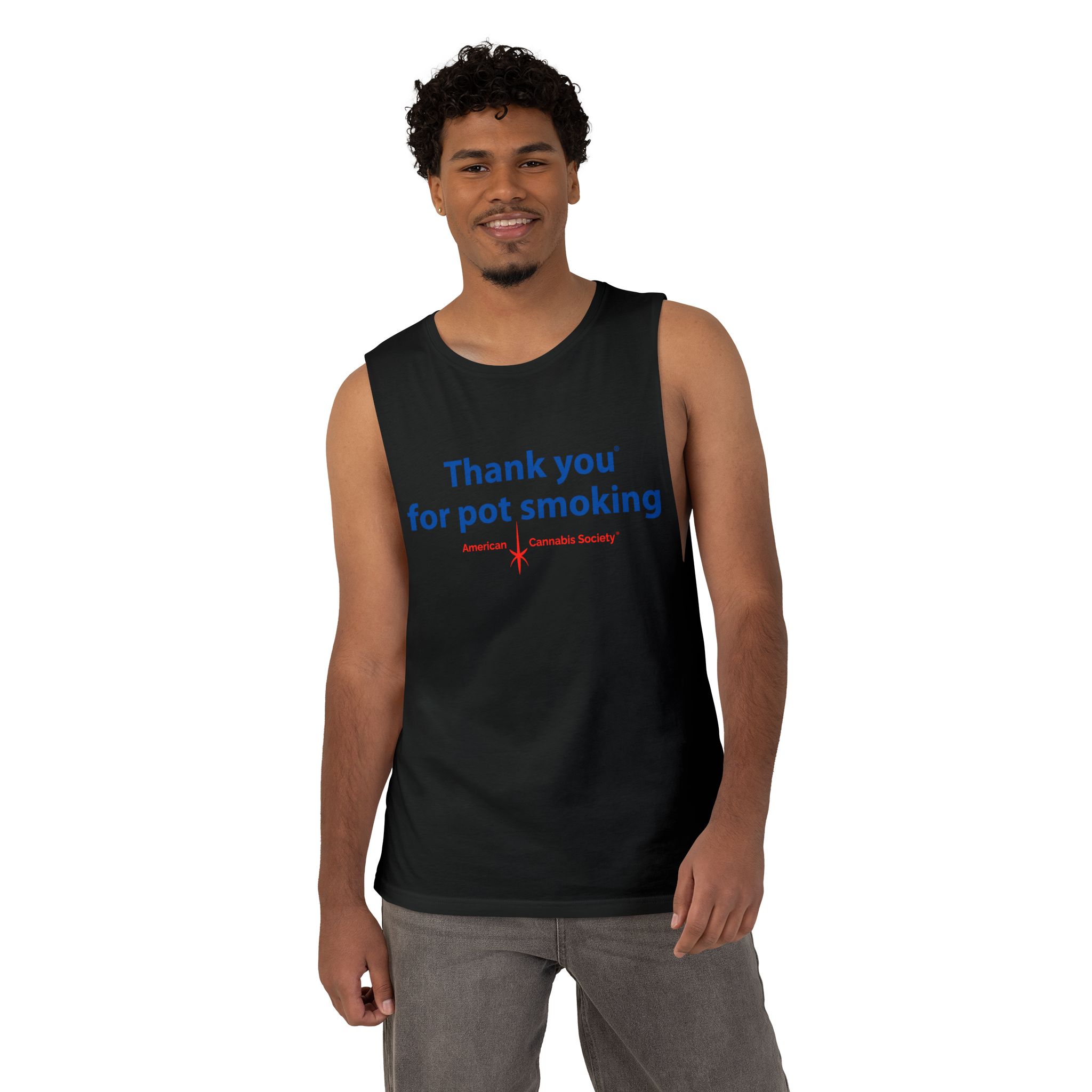Thank You for Pot Smoking® Tank Top | ACS® Approved | THC Factor - Image 11