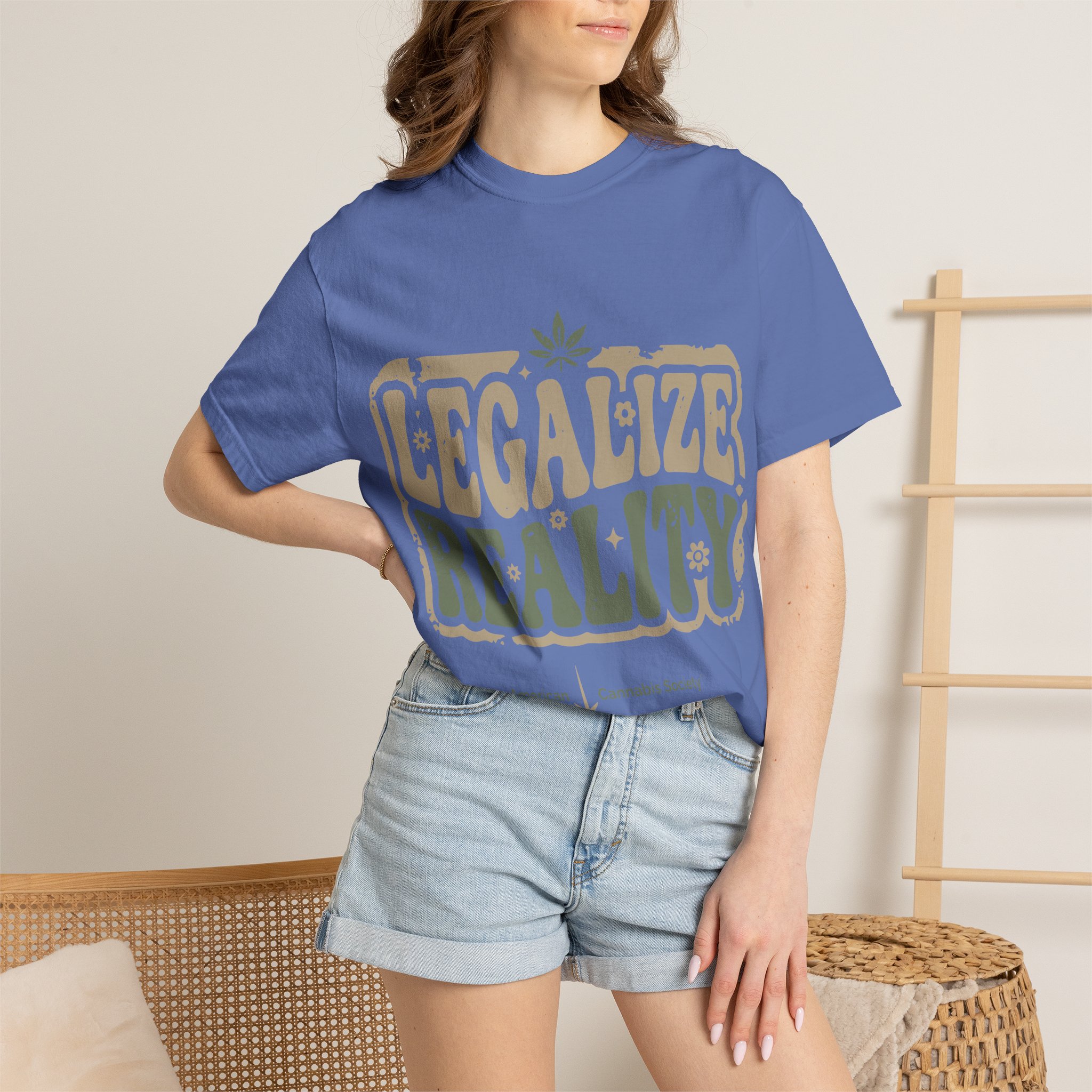 American Cannabis Society® “Legalize Reality” T-Shirt — Retro Cannabis Advocacy Graphic Tee - Image 24