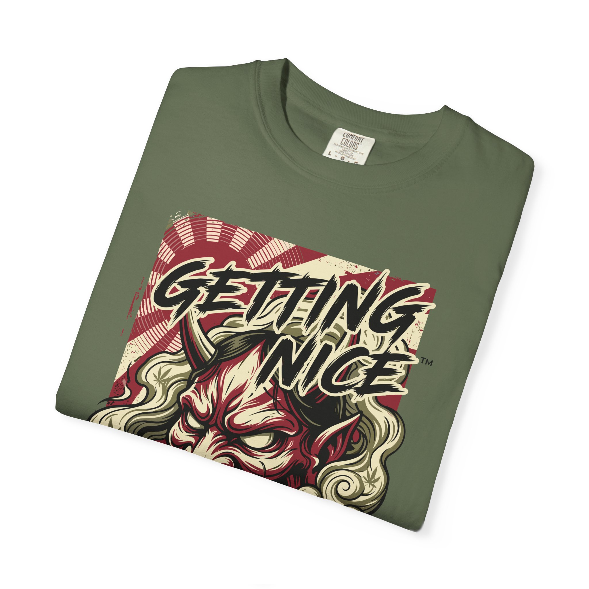 Getting Nice™ Oni Graphic T-Shirt — Japanese Demon Streetwear Tee - Image 23