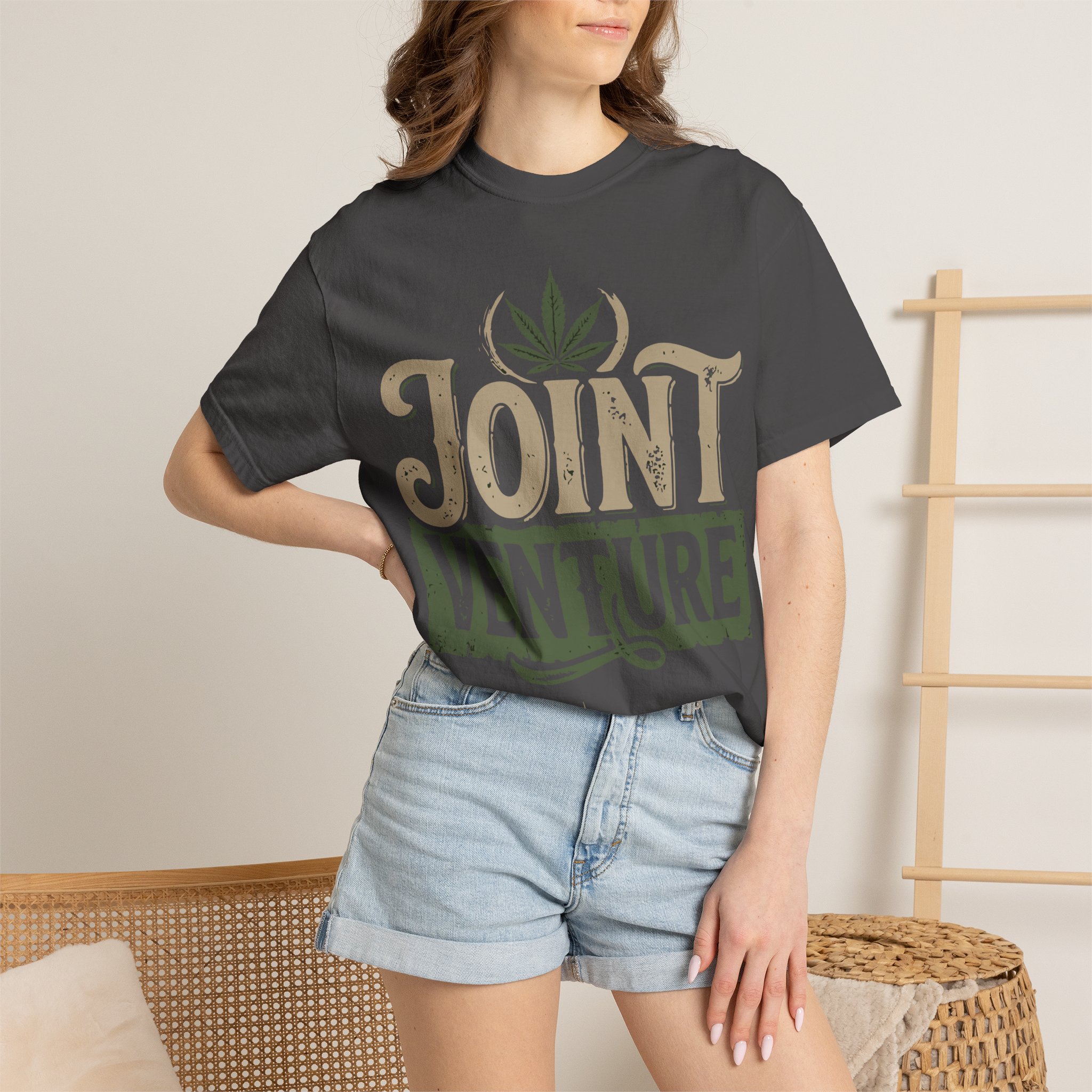 American Cannabis Society® Joint Venture T-Shirt — Cannabis Leaf Vintage Graphic Tee - Image 48
