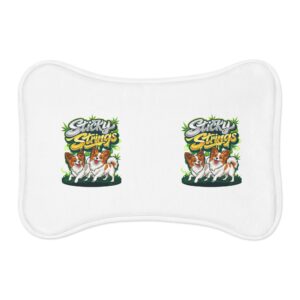 Sticky Strings™ Pet Feeding Mat — Cute Dog Graphic Placemat